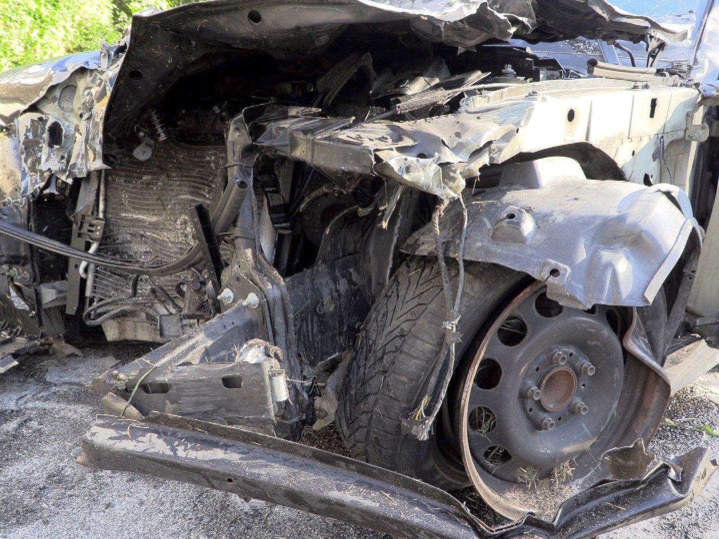 Bei dem Unfall auf der A14 wurden drei Personen verletzt. Bei dem Unfall auf der A14 wurden drei Personen verletzt.