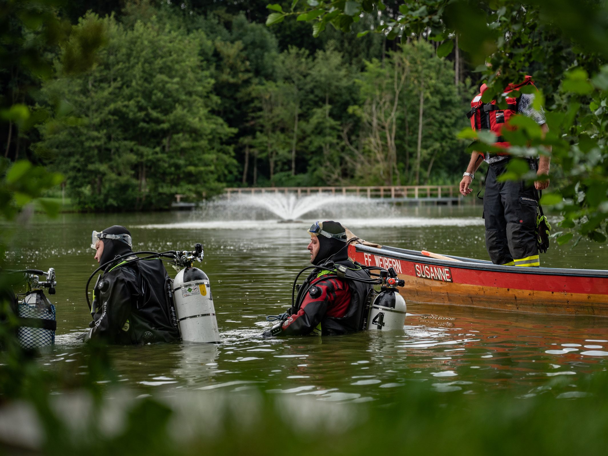 35-Jähriger beim Schwimmen in oberösterreichischem Badesee ertrunken.