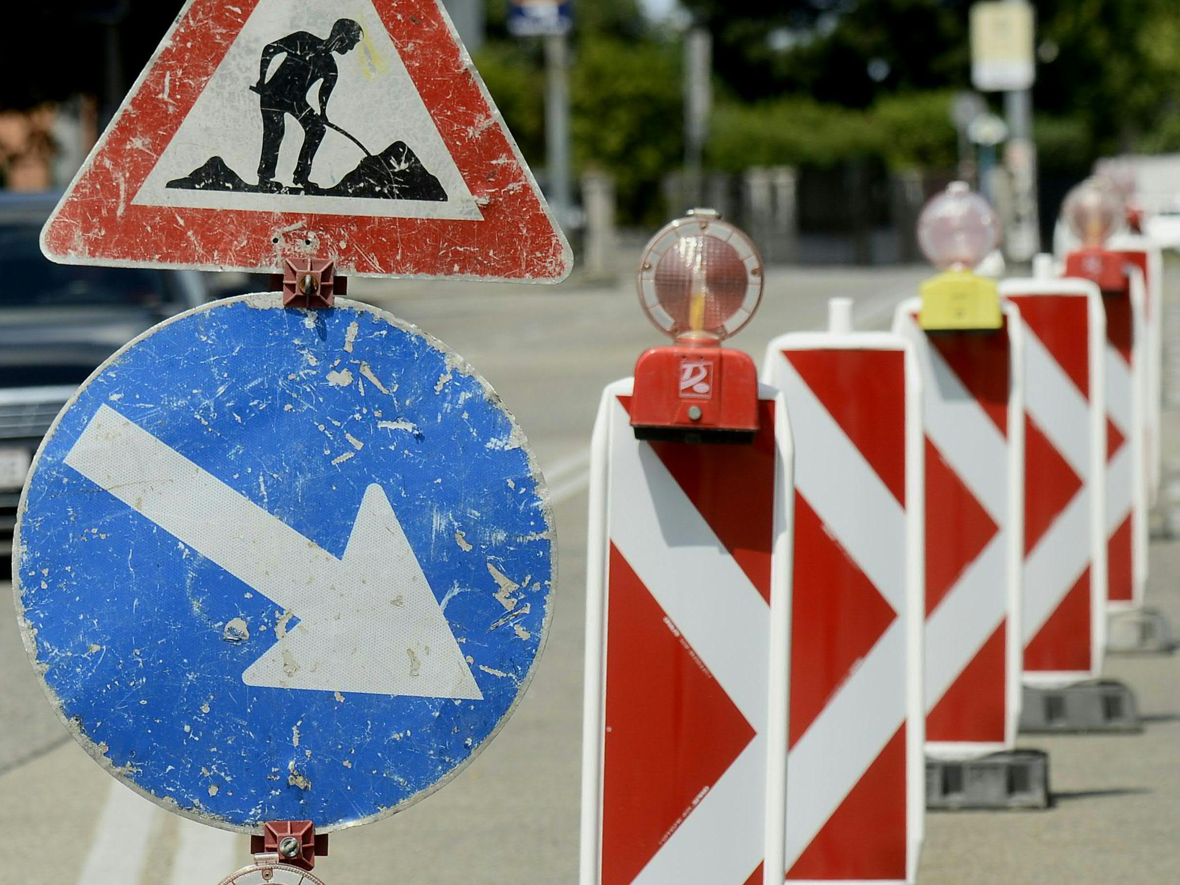 Die Maxingstraße in Wien-Hietzing wird saniert.