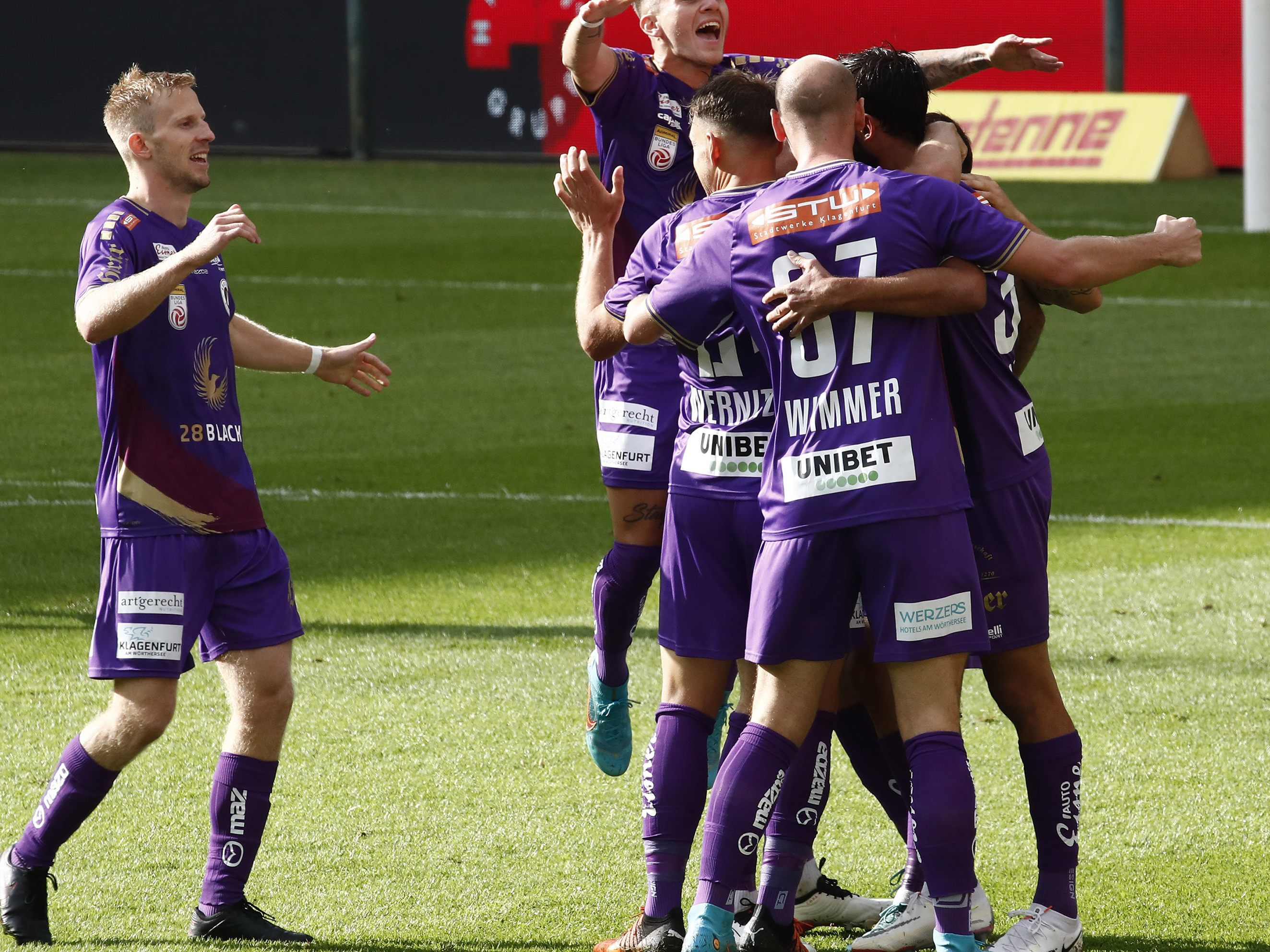 Austria Wien souverön im ÖFB-Cup: 5:0-Sieg über SV Siegendorf.