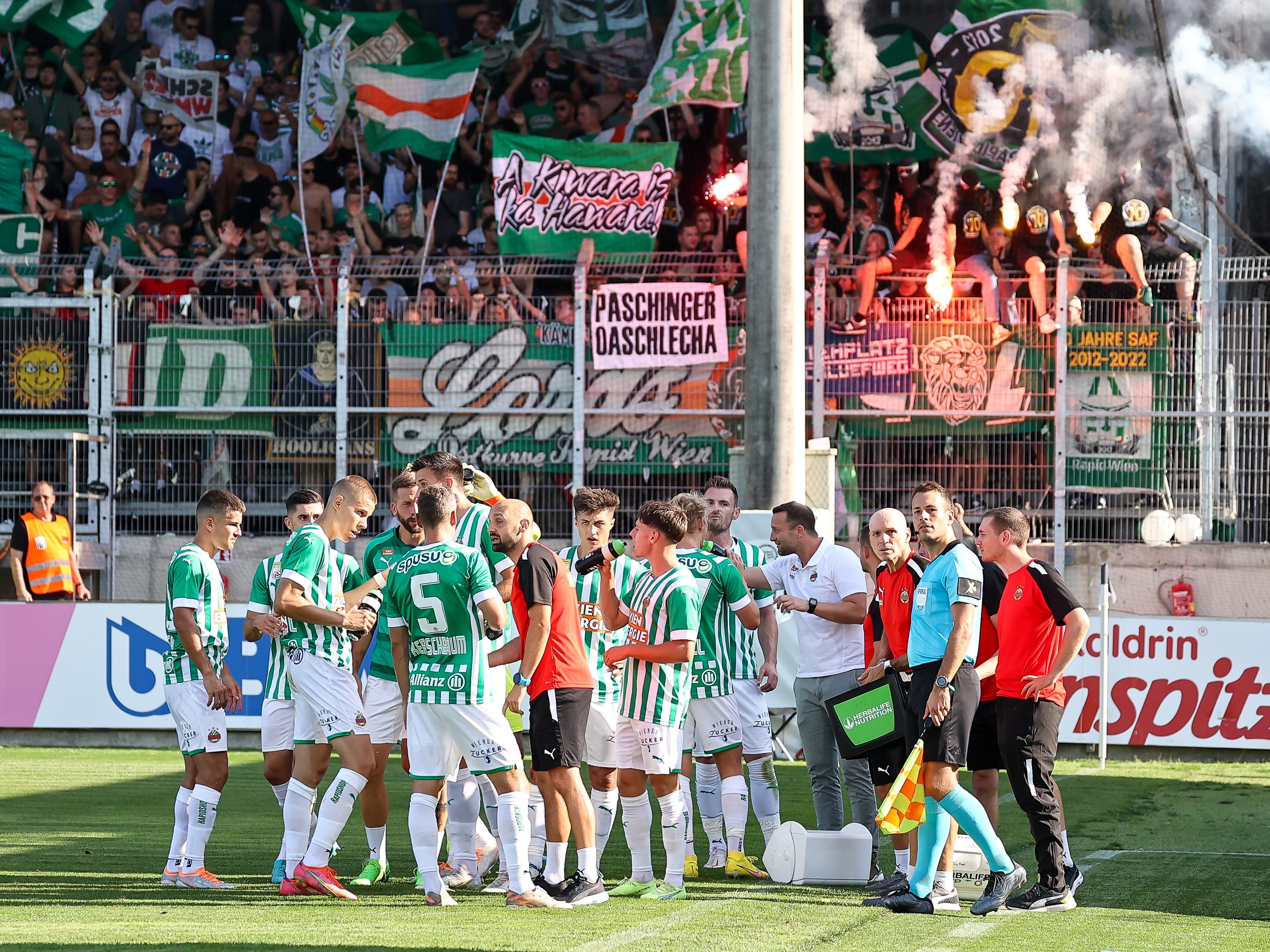 Rapid Wien muss im Cup gegen Allerheiligen siegen. Rapid Wien muss im Cup gegen Allerheiligen siegen.