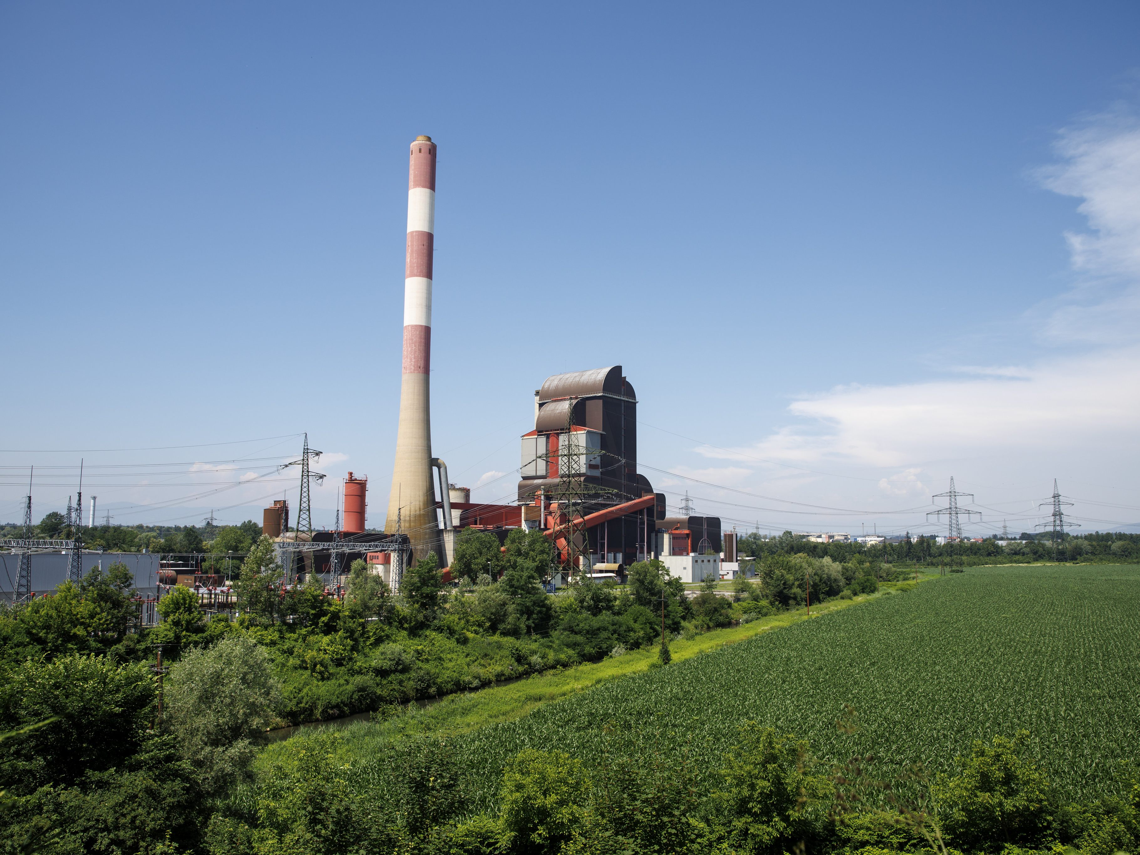 Das Kohlekraftwerk Mellach befindet sich in der Steiermark.