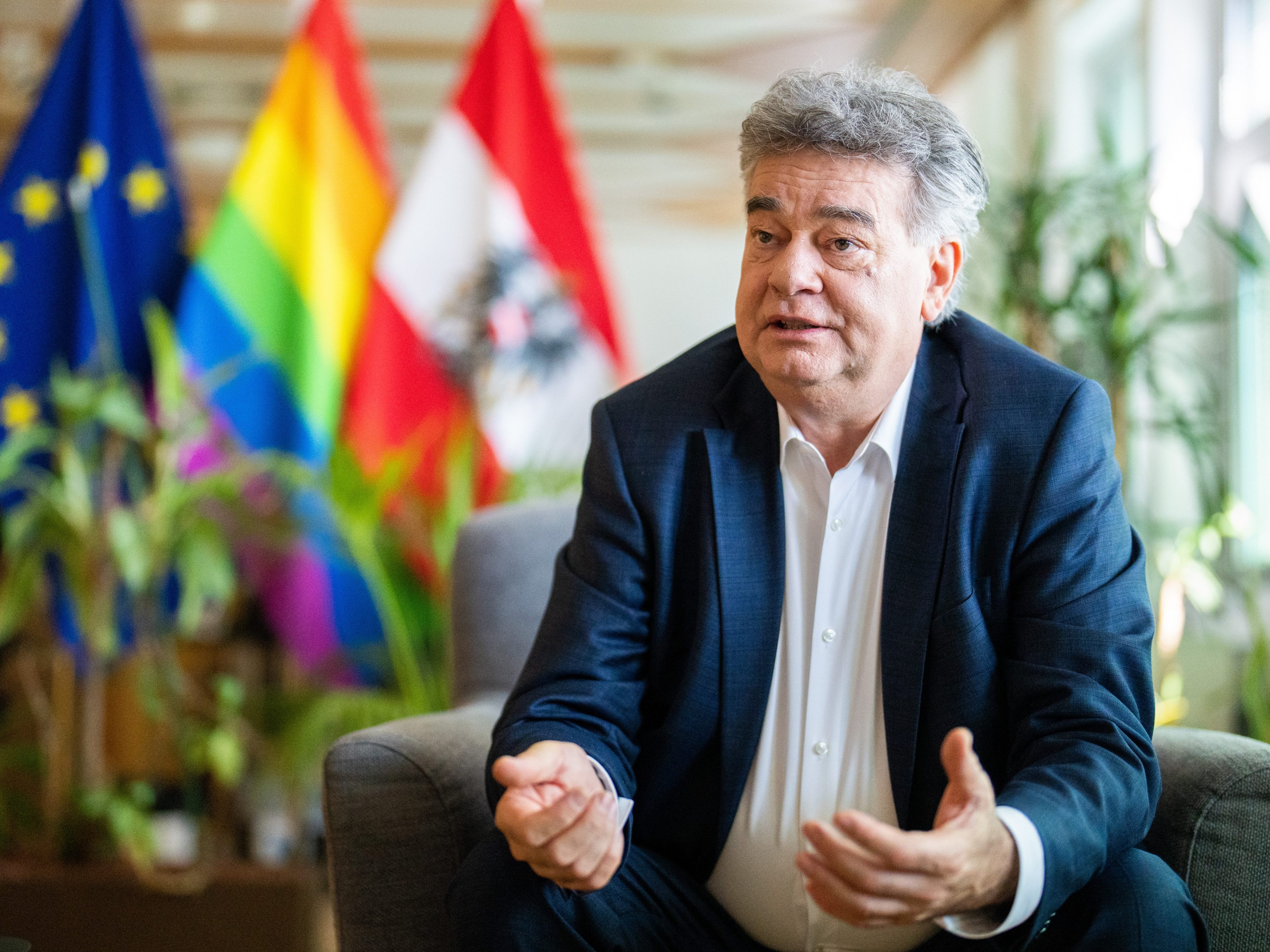 Vizekanzler Werner Kogler kann sich eine Besteuerung von Energie-"Übergewinnen" vorstellen. Vizekanzler Werner Kogler kann sich eine Besteuerung von Energie-"Übergewinnen" vorstellen.