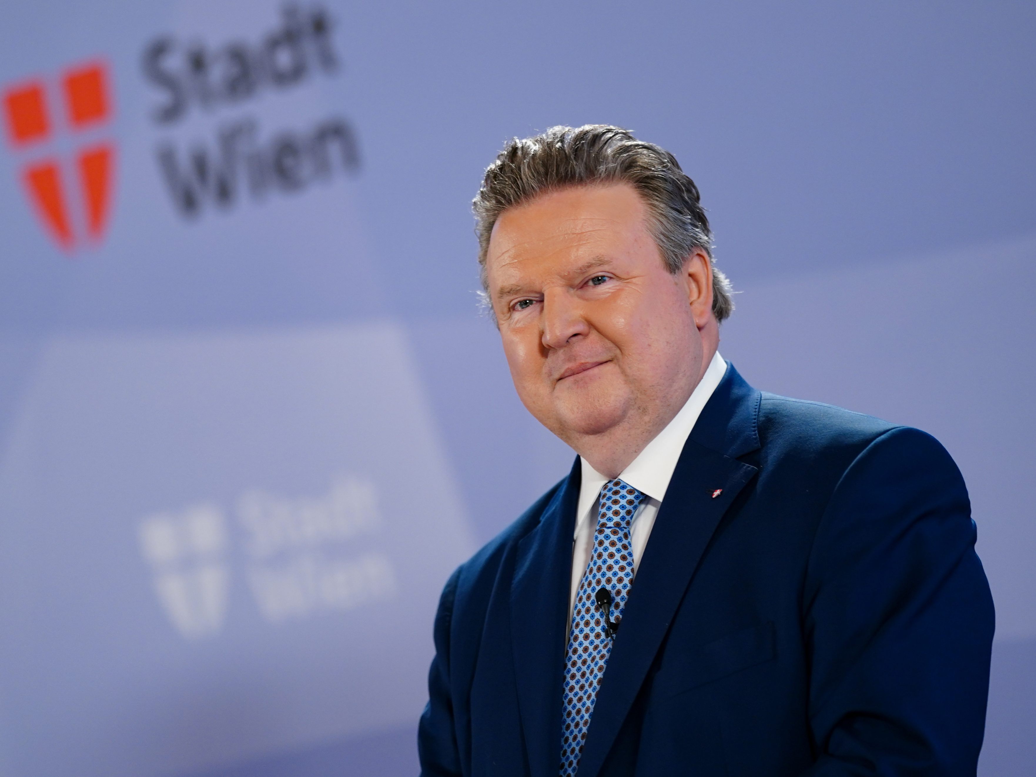 Bei einer Kinderpressekonferenz stellte sich Wiens Bürgermeister Michale Ludwig den Fragen der Kinder.