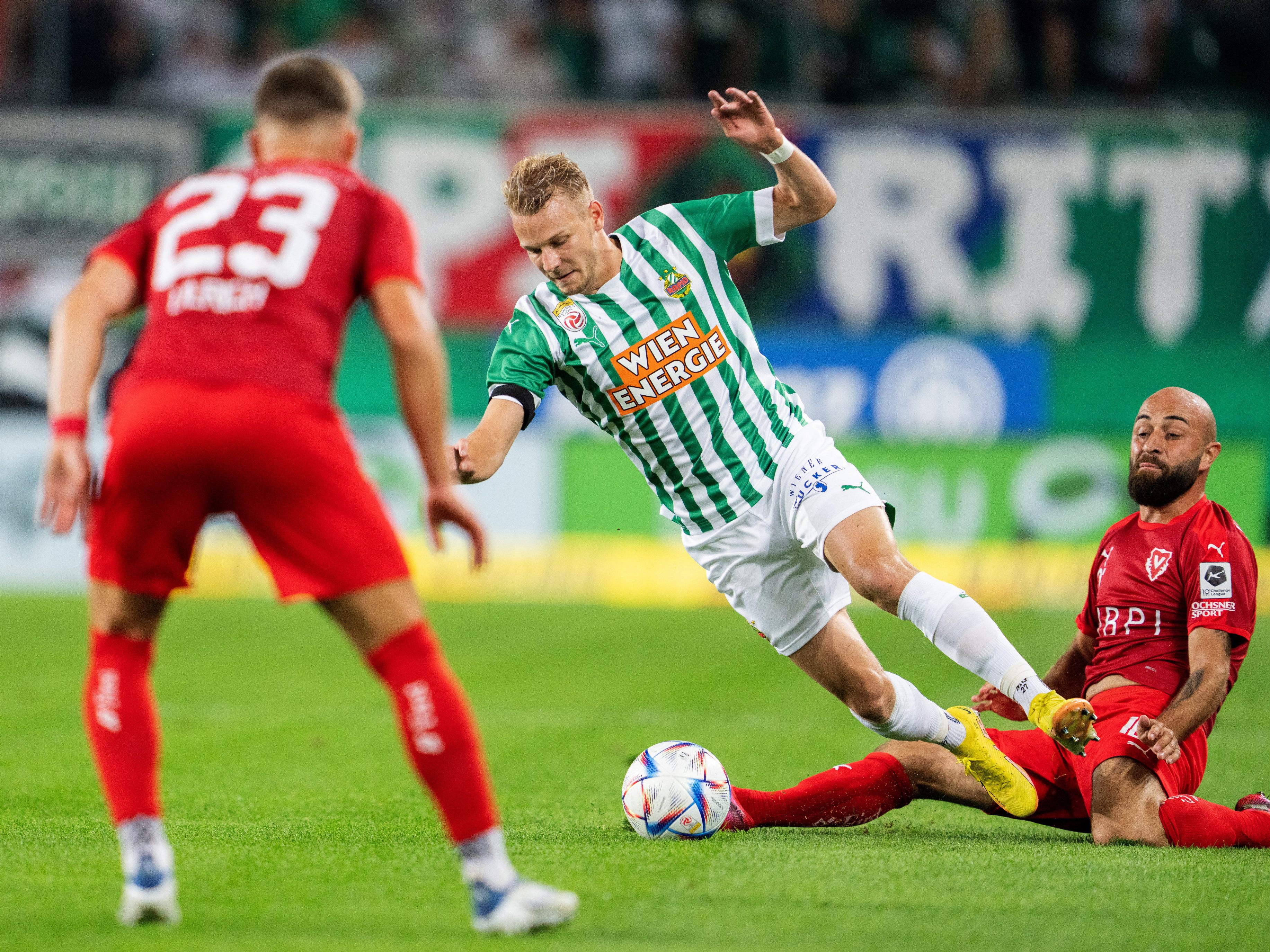 Rapid Wien scheiterte am FC Vaduz in der Conference League.
