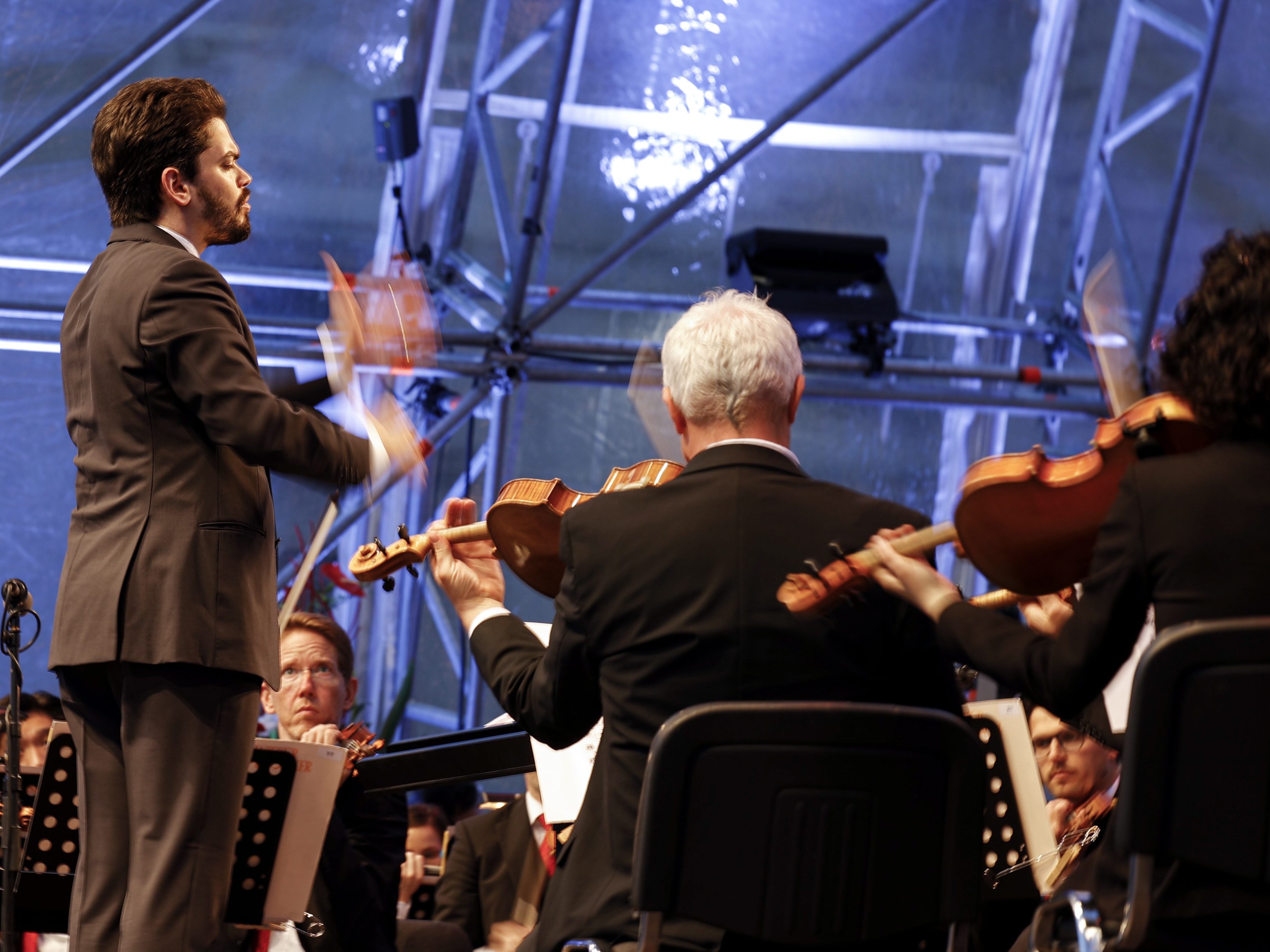 Mit den Wiener Symphonikern wurde der Kultursommer Wien 2022 eröffnet. Mit den Wiener Symphonikern wurde der Kultursommer Wien 2022 eröffnet.