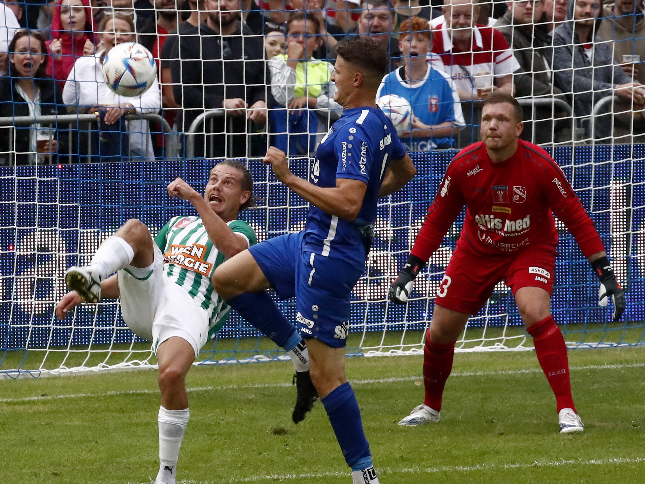 Rapid-Spieler Patrick Greil hat keine schweren Verletzungen.
