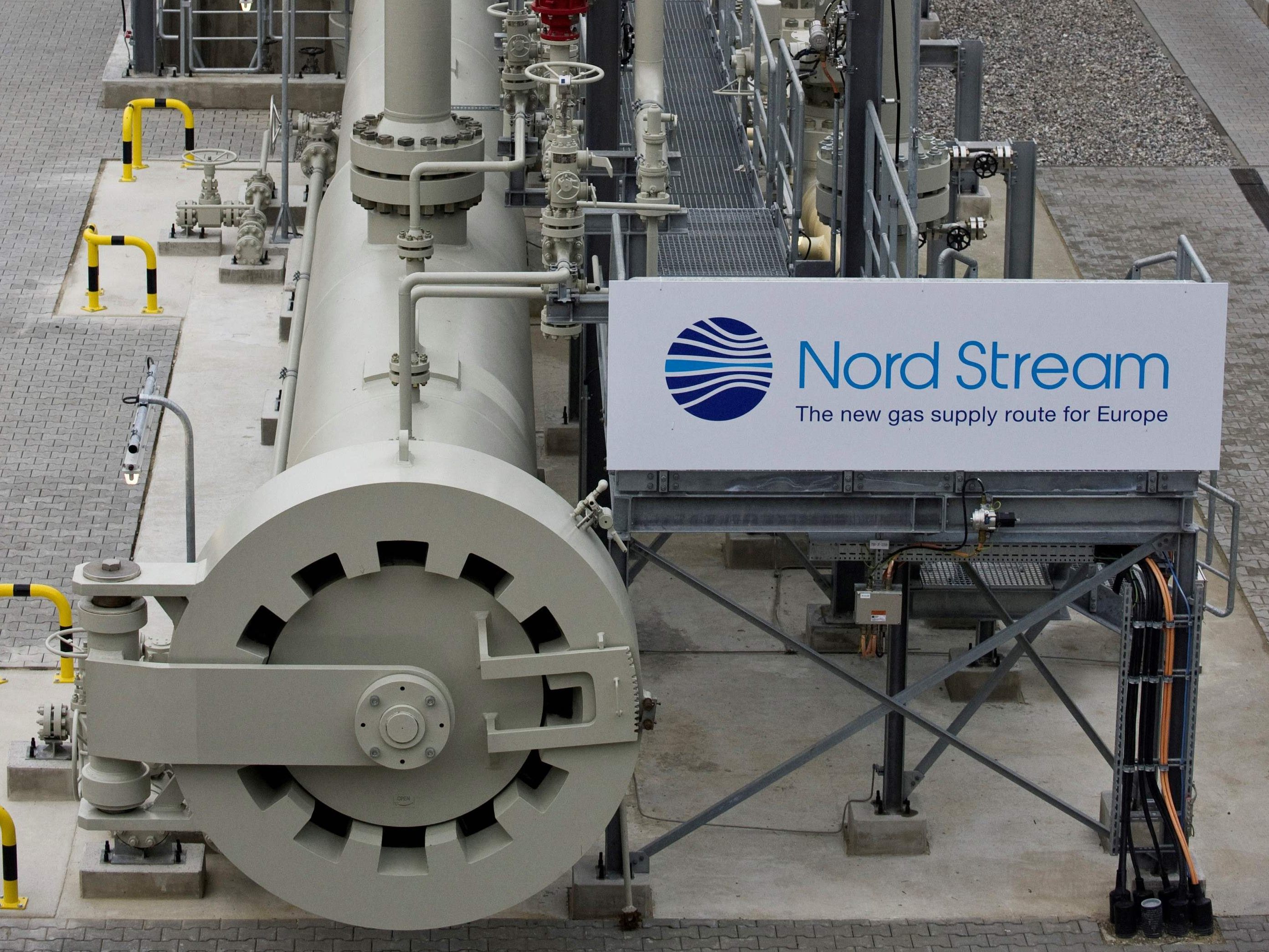 Erneut fließt kein Gas durch die Pipeline Nord Stream 1. Erneut fließt kein Gas durch die Pipeline Nord Stream 1.
