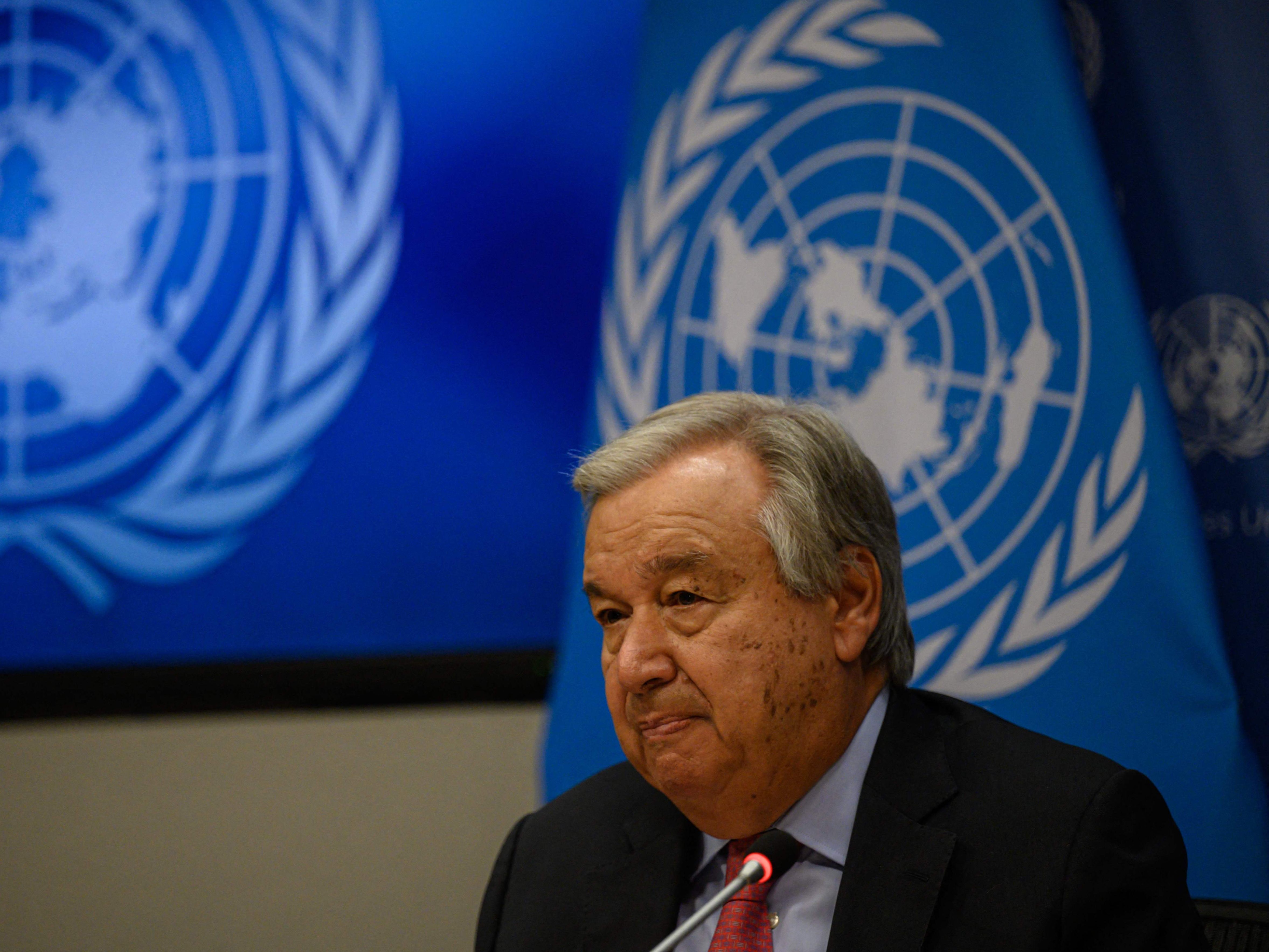 UNO-Generalsekretär Antonio Guterres reist am Donnerstag nach Lwiw in die Ukraine.