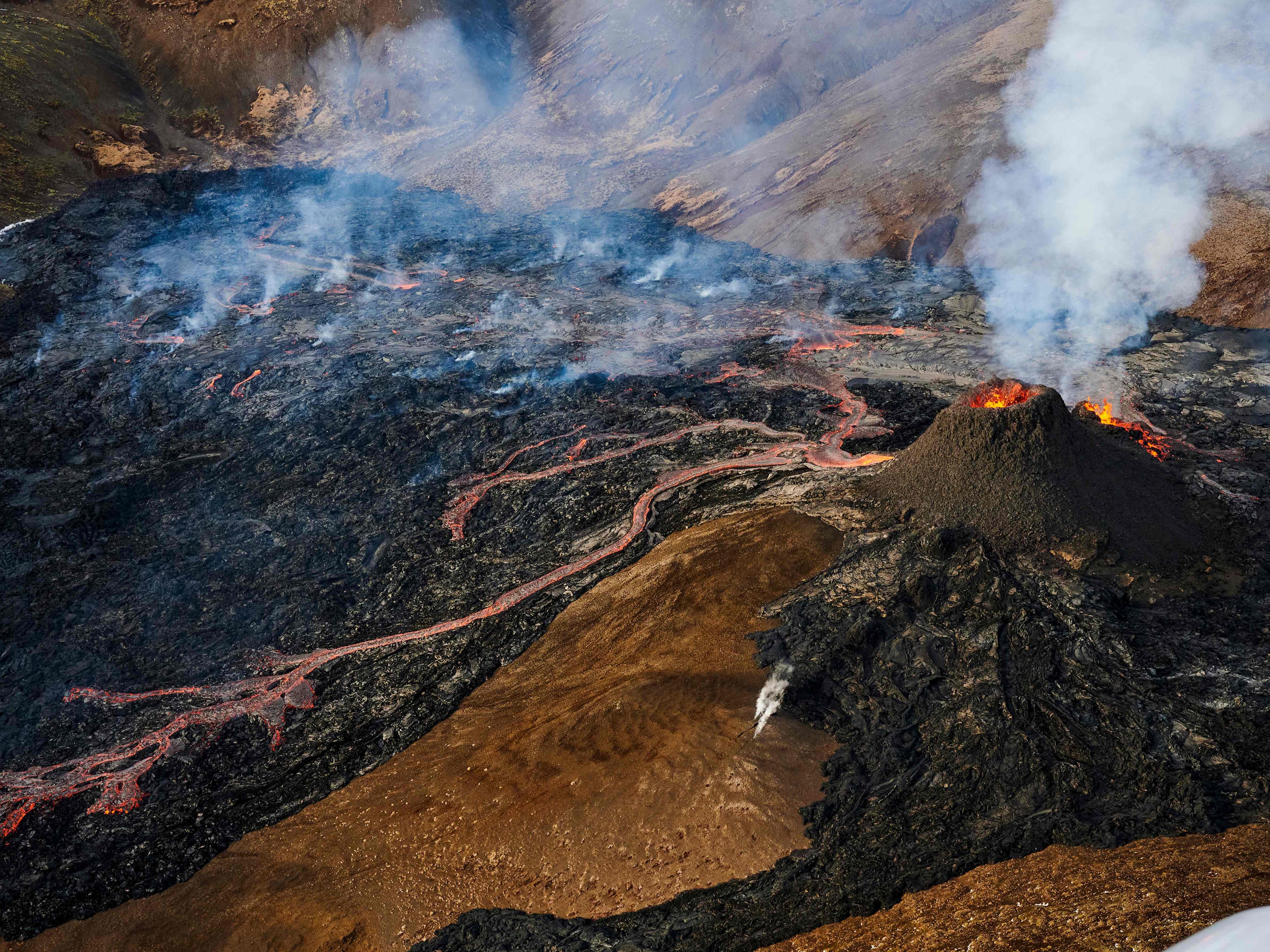 In Island hat es ein Erdbeben gegeben. 2021 erlebte die Insel einen monatelangen Vulkanausbruch. In Island hat es ein Erdbeben gegeben. 2021 erlebte die Insel einen monatelangen Vulkanausbruch.