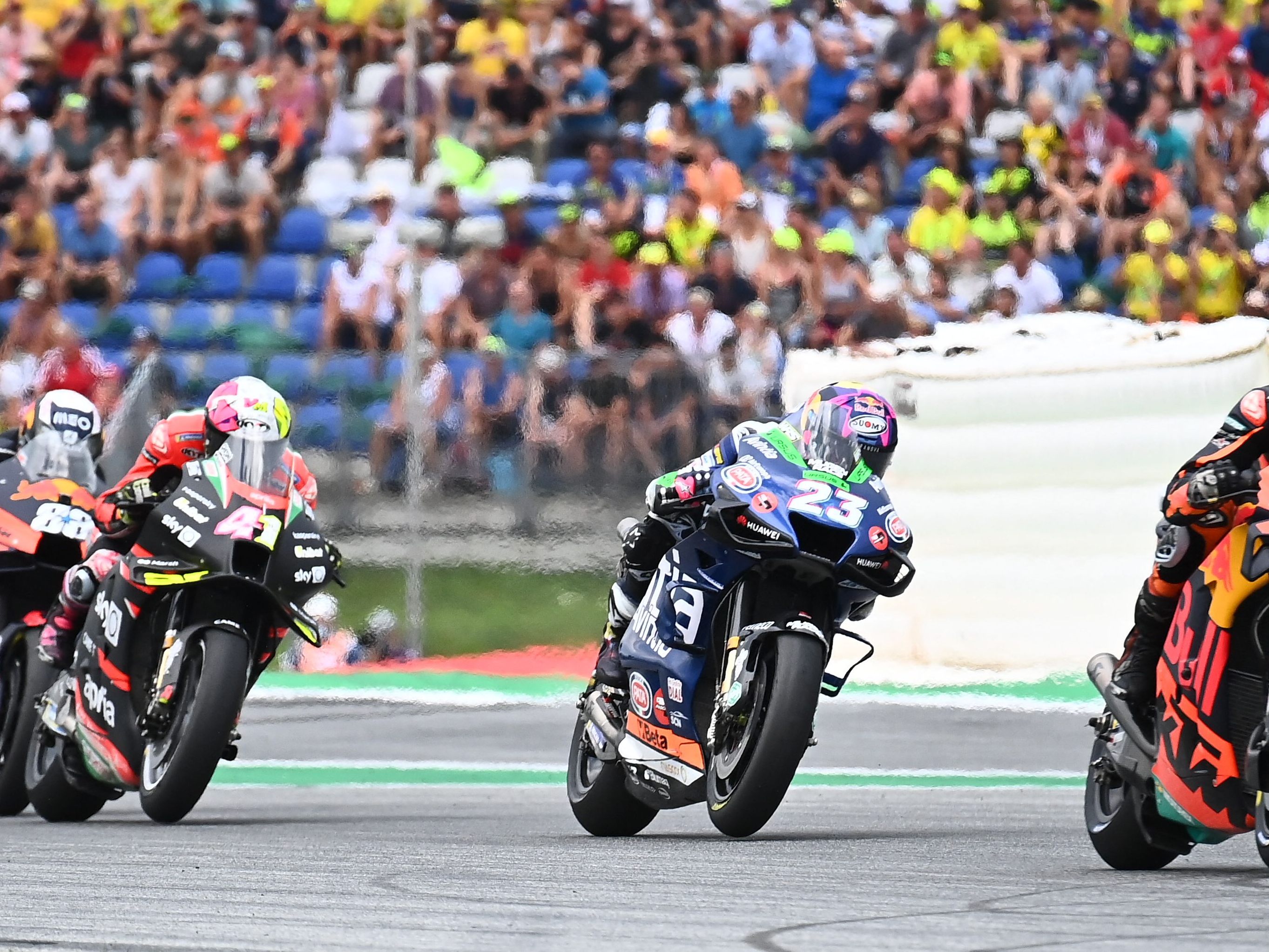 Beim MotoGP am Spielberg wird ein starker Fan-Ansturm erwartet.