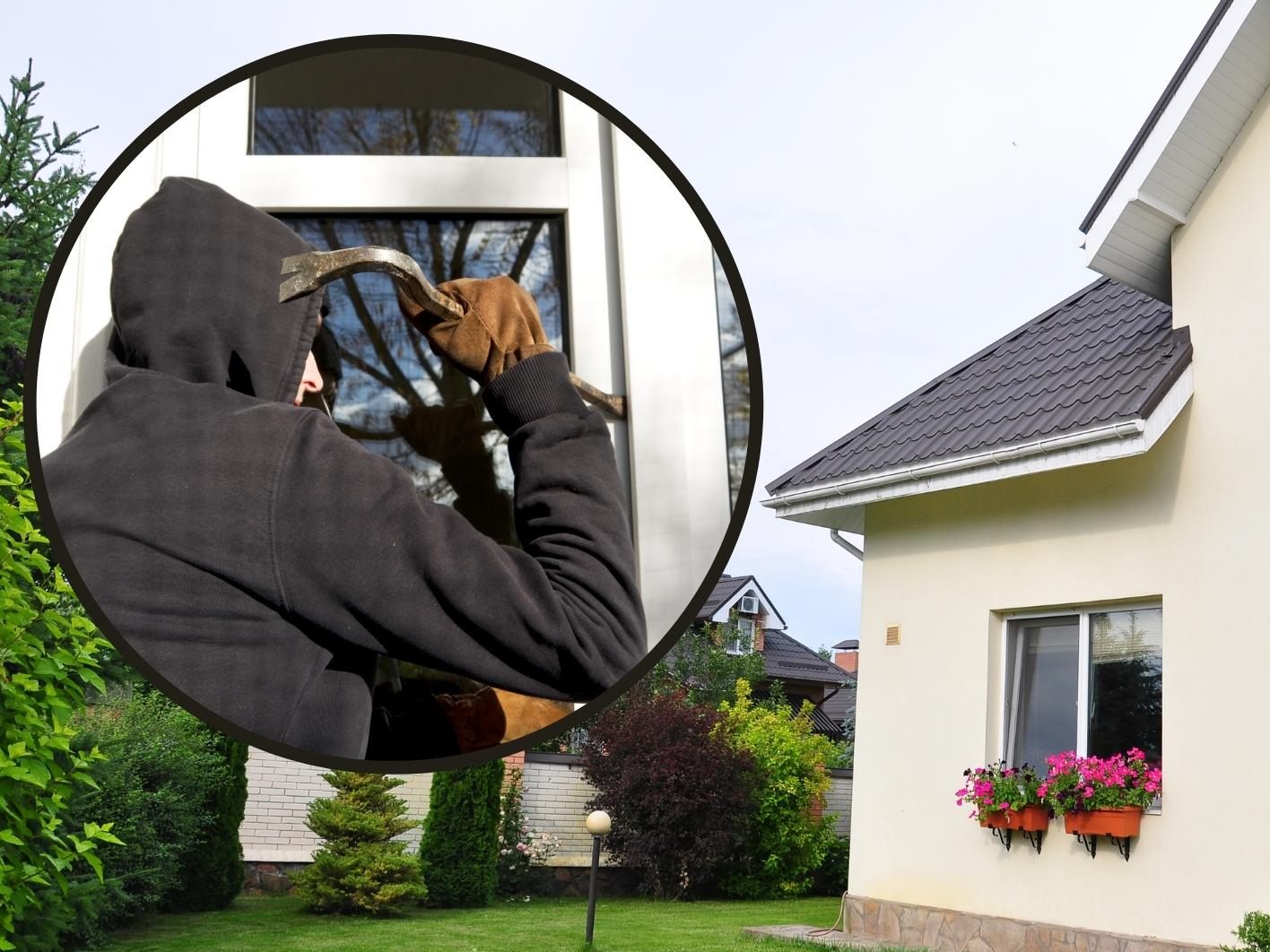 Der Einbrecher machte es sich im Haus der Familie gemütlich.
