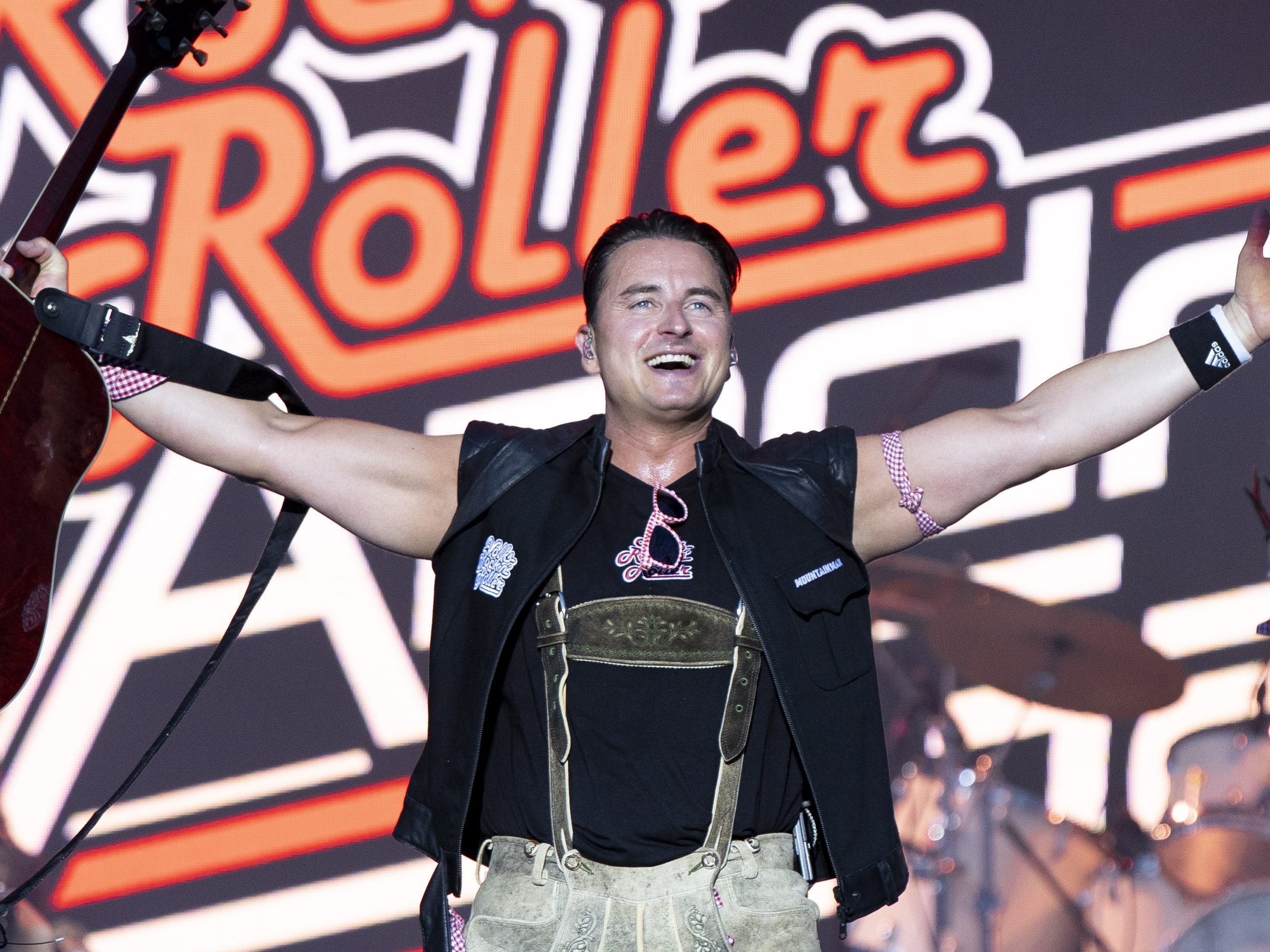Beinahe 100.000 feierwütige Besucher zog es auf das Andreas Gabalier-Konzert in München. Beinahe 100.000 feierwütige Besucher zog es auf das Andreas Gabalier-Konzert in München.