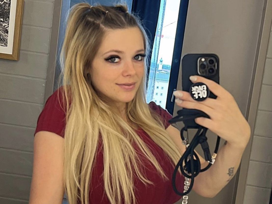 Influencerin Anne Wünsche. Influencerin Anne Wünsche.