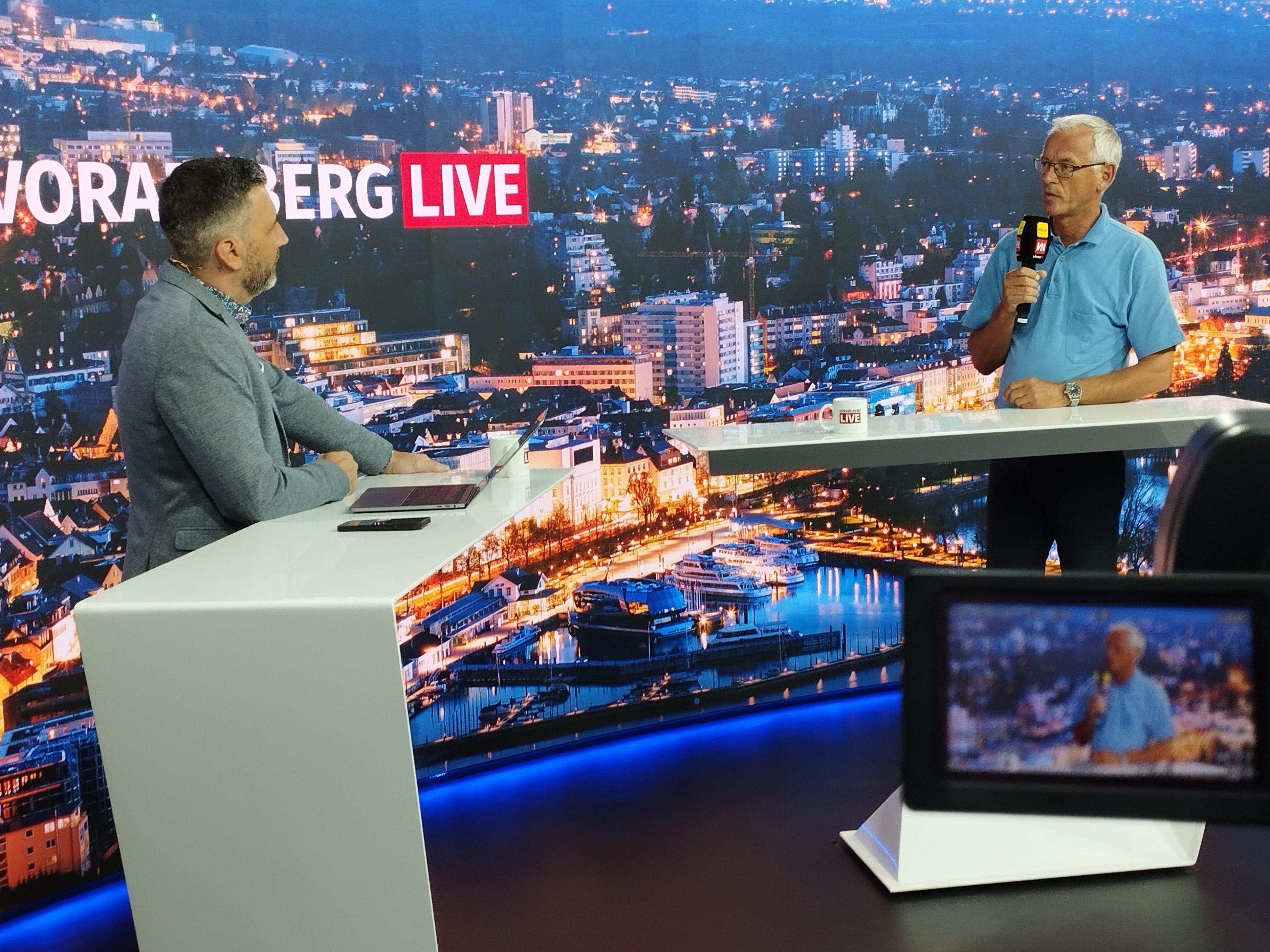 Josef Burtscher, Geschäftsführer Energieinstitut Vorarlberg, zu Gast bei "Vorarlberg LIVE". Josef Burtscher, Geschäftsführer Energieinstitut Vorarlberg, zu Gast bei "Vorarlberg LIVE".