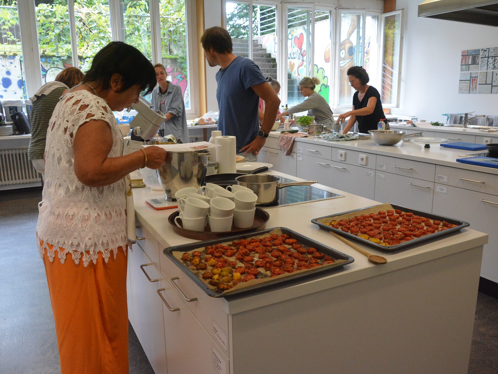 Die Tomate war der Hauptdarsteller beim Kochkurs des Obst- und Gartenbauvereins.
