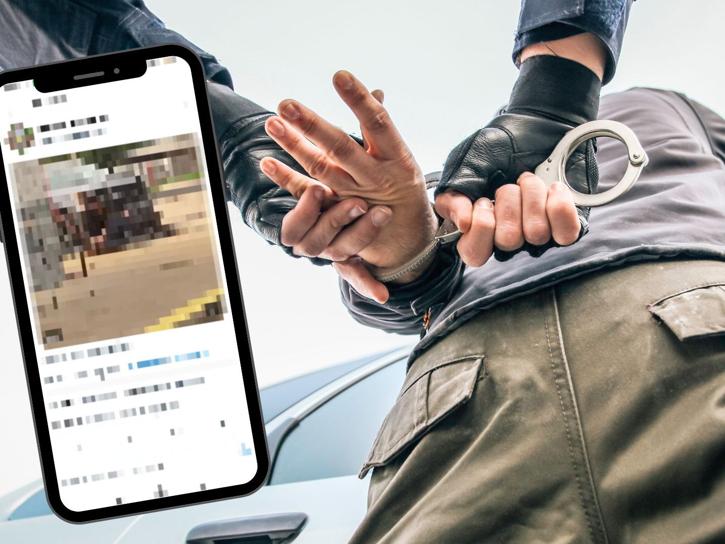 Ein auf Twitter veröffentlichtes Video einer Augenzeugin zeigt den brutalen Akt der Gewalt.