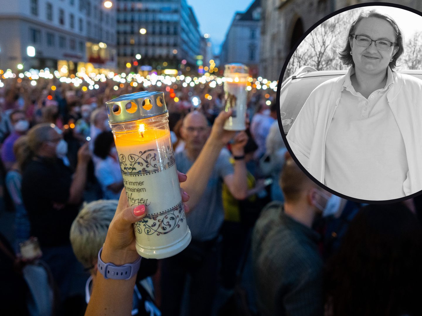 Tausende gedenken der verstorbenen Ärztin Tausende gedenken der verstorbenen Ärztin