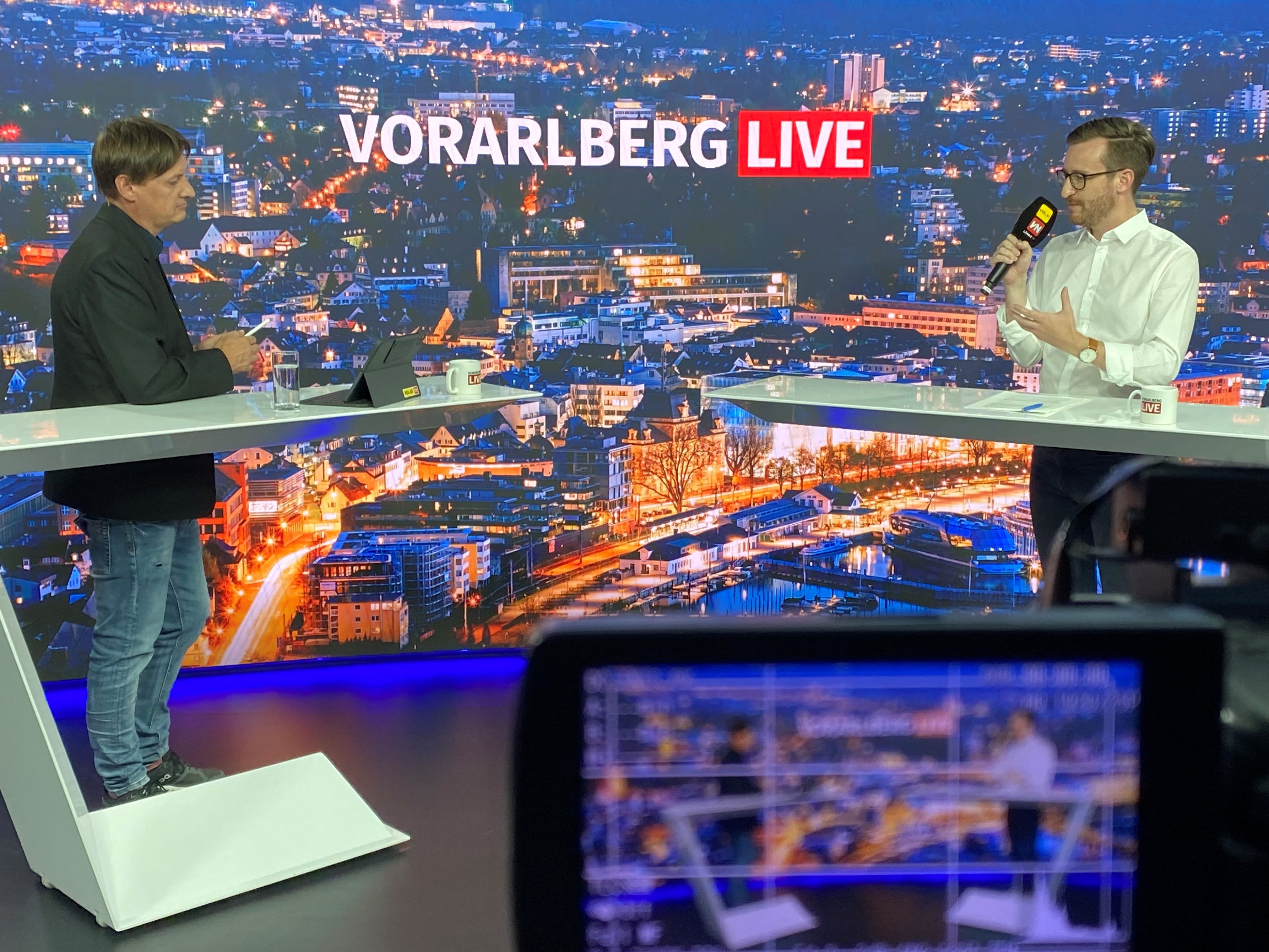 NEOS-Sozialsprecher Johannes Gasser zu Gast bei "Vorarlberg LIVE".