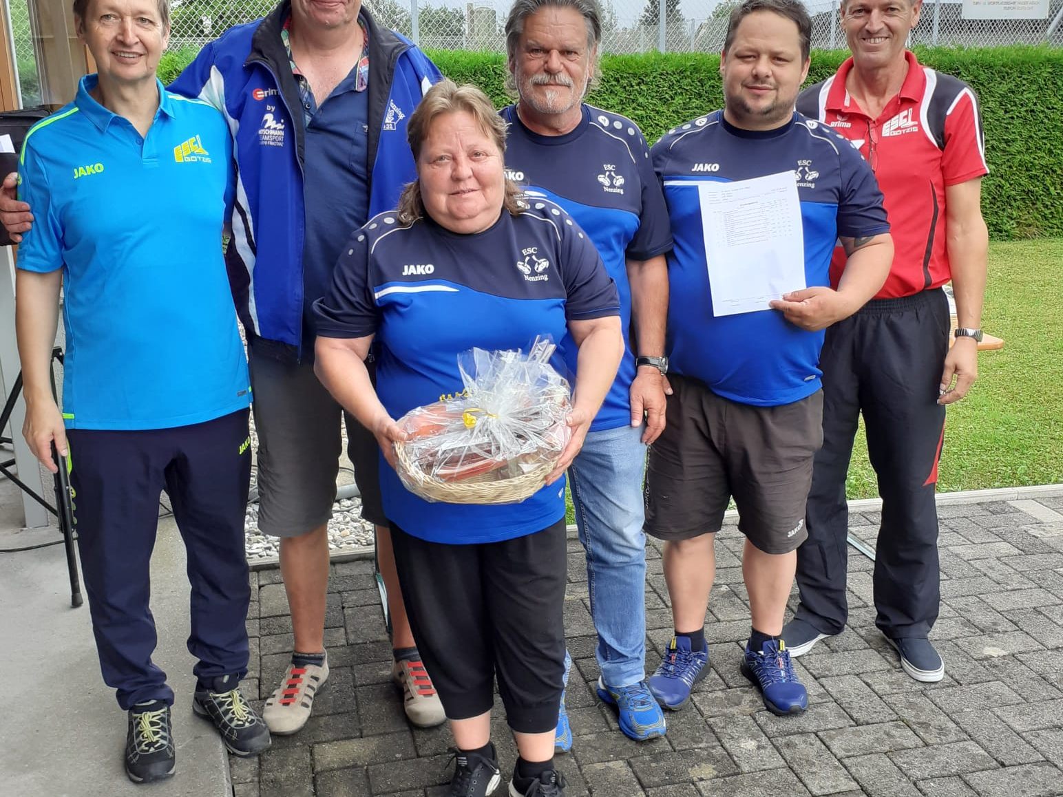 Zimmermann Hans, Puntigam Albert, Liebminger Martin und Puntigam Rosa