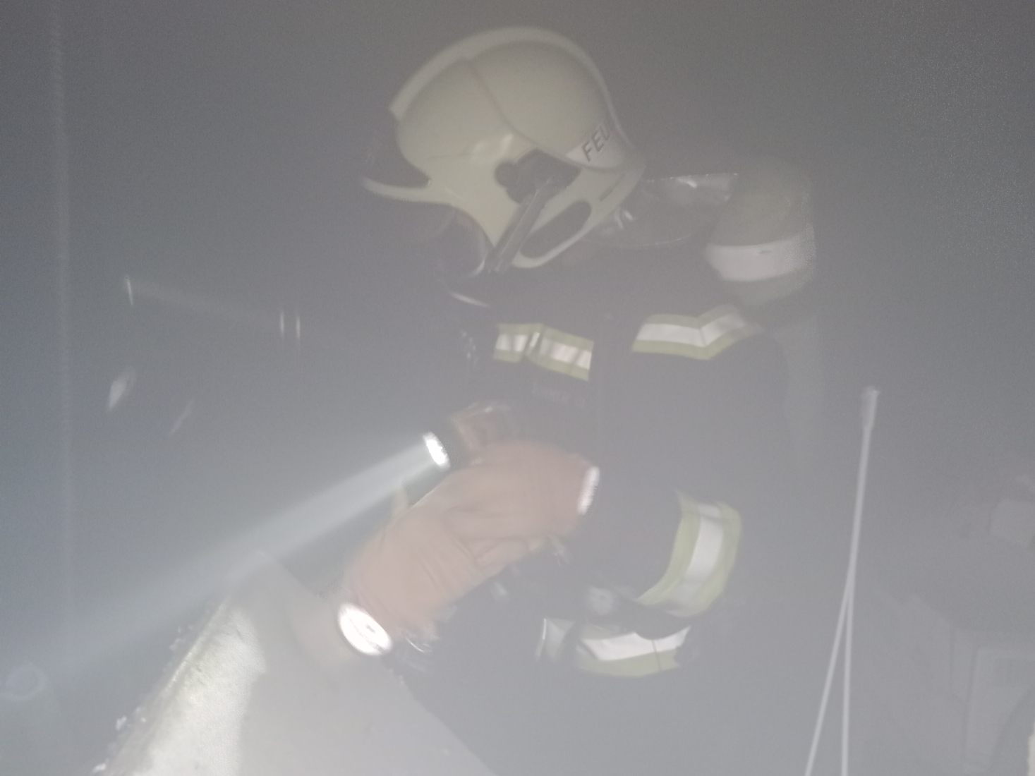 Die FF Wr. Neustadt musste am Sonntag wegen einem Kellerbrand ausrücken.