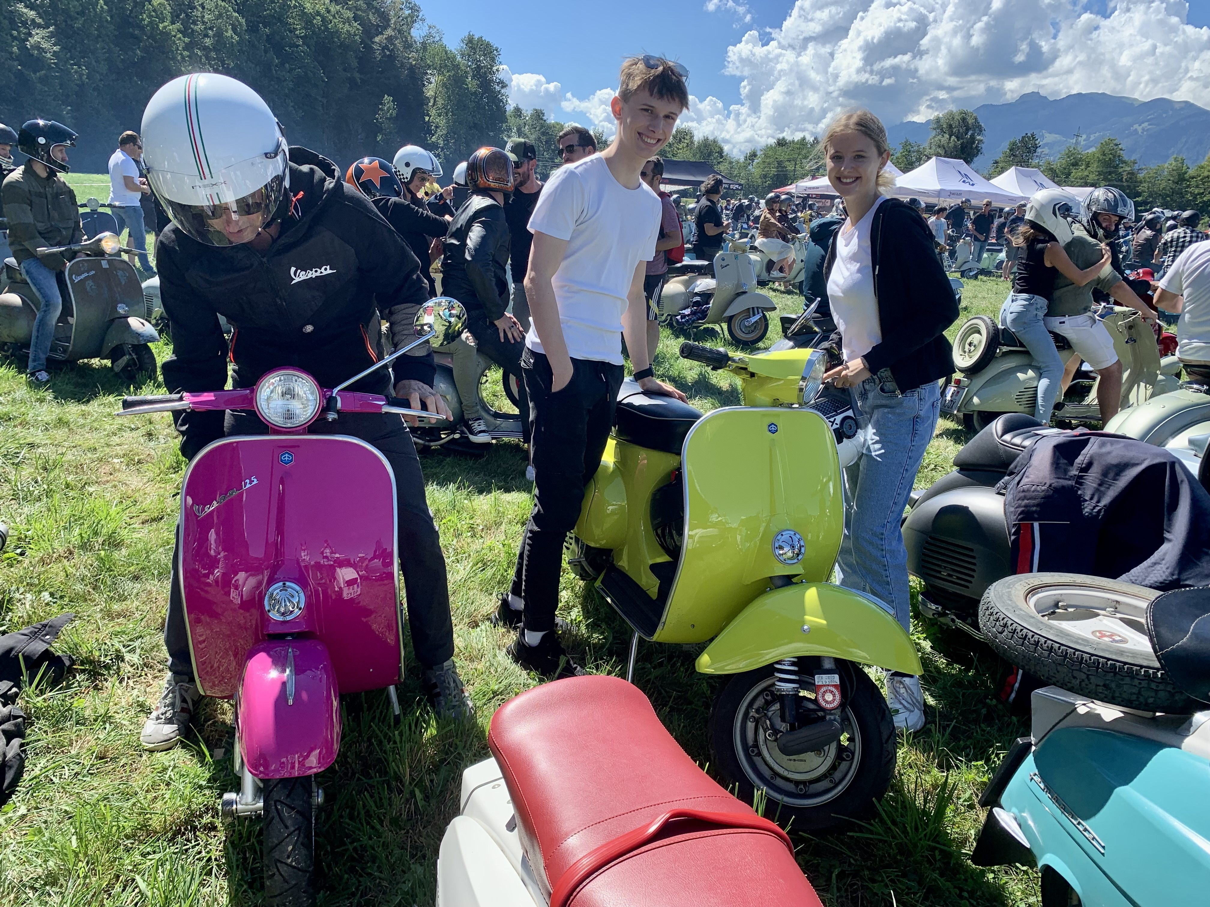 Auch Marius und Alexa waren mit dabei