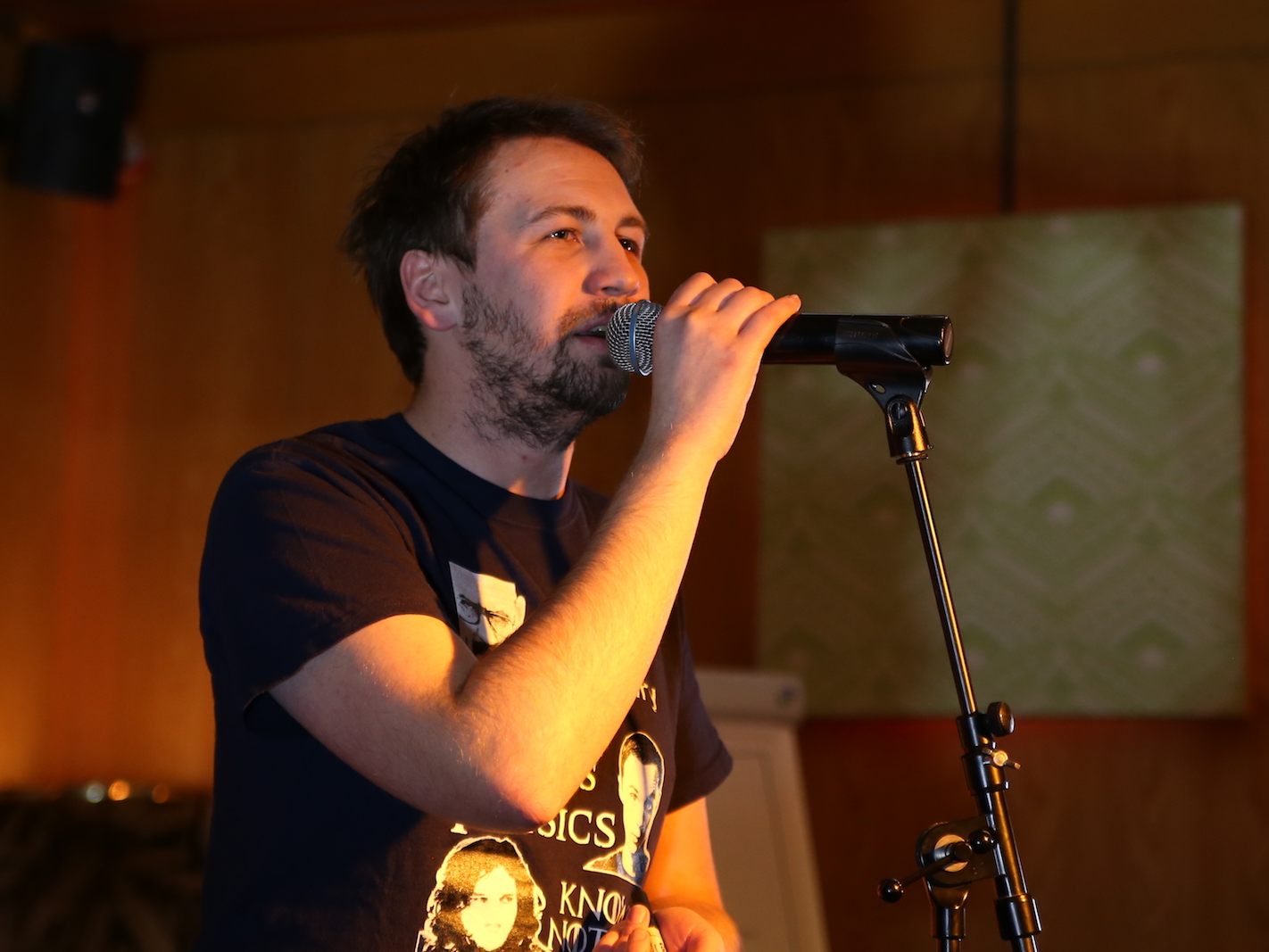 Poetry-Slammer Ivica Mijajlovic.