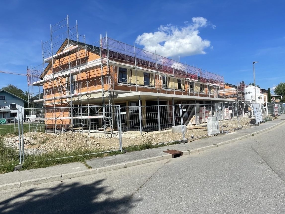 Zwei neue Kinderdorfhäuser entstehen im Wolfurter Antoniusweg.