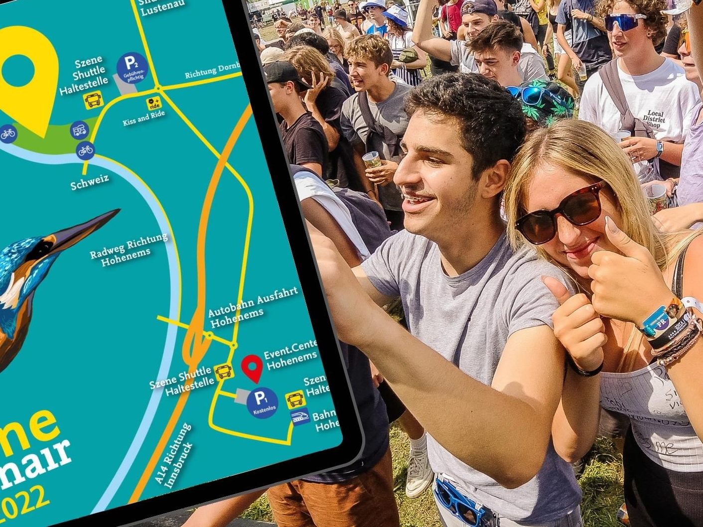 Szene Open Air 2022: So kommts du am besten hin und das gibt es zu sehen.