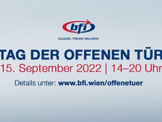Das BFI Wien lädt zum Tag der offenen Tür am 15. September 2022 ein.