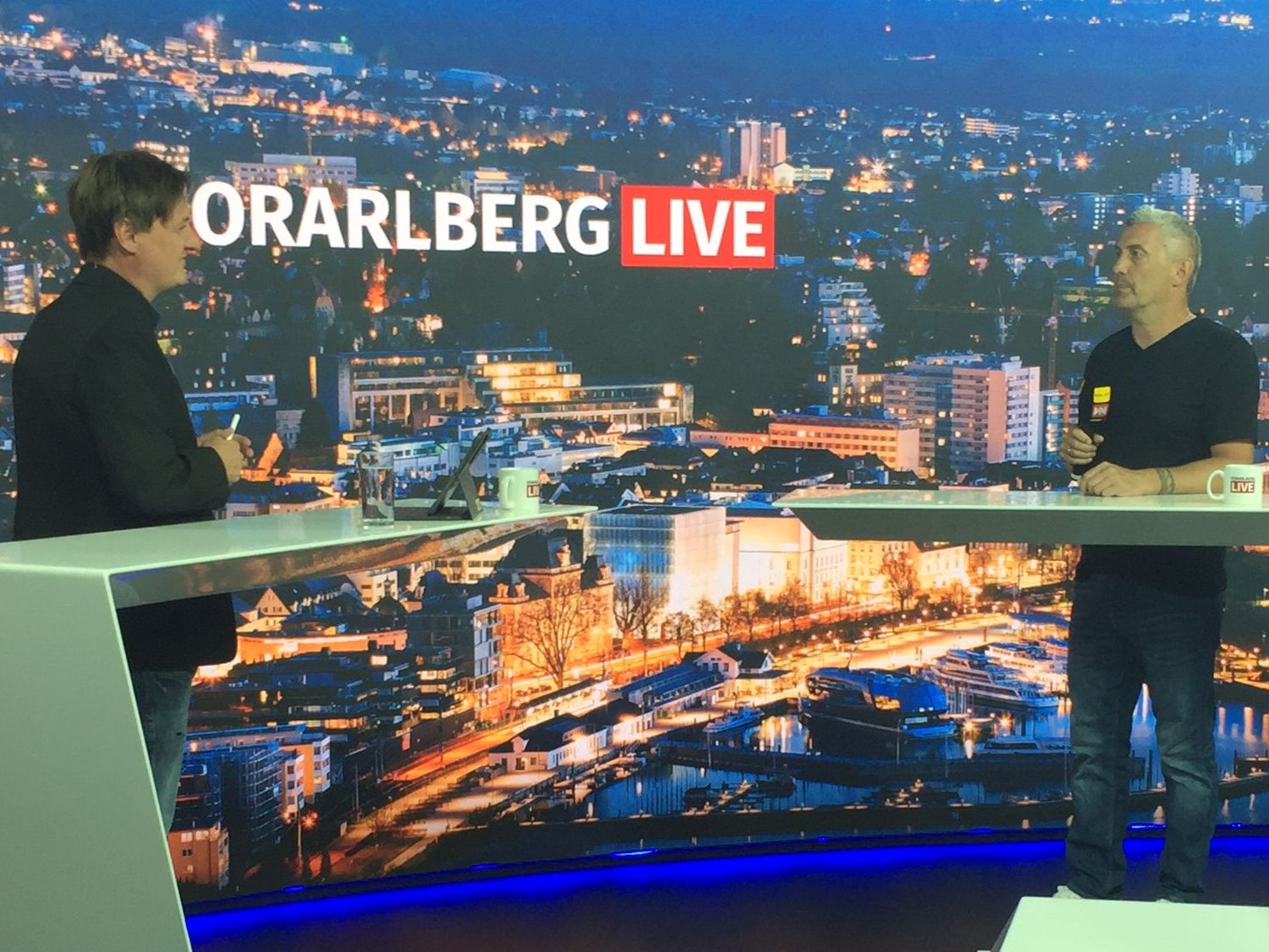 Marc Springer im Gespräch mit Markus Mader.