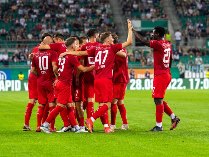 Jubel beim FC Vaduz