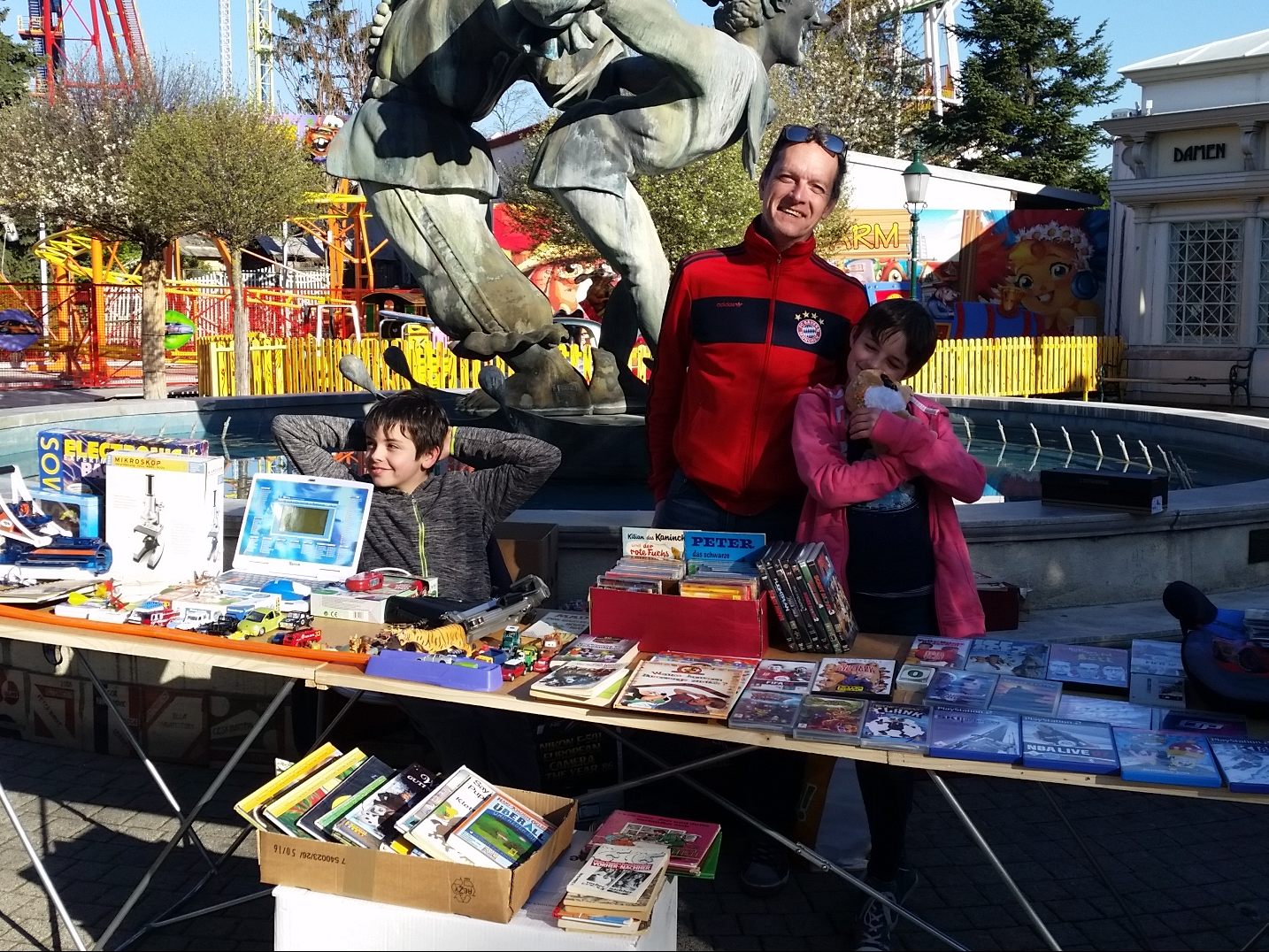 Der Kinderflohmarkt findet auch heuer wieder im Wiener Prater statt. Der Kinderflohmarkt findet auch heuer wieder im Wiener Prater statt.