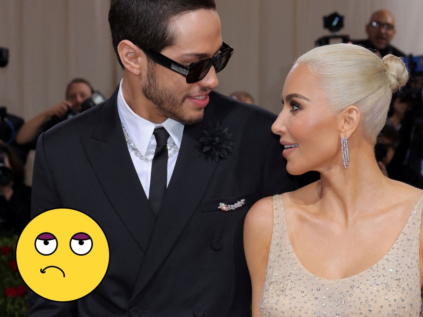 Pete Davidson und KIm Kardashian.