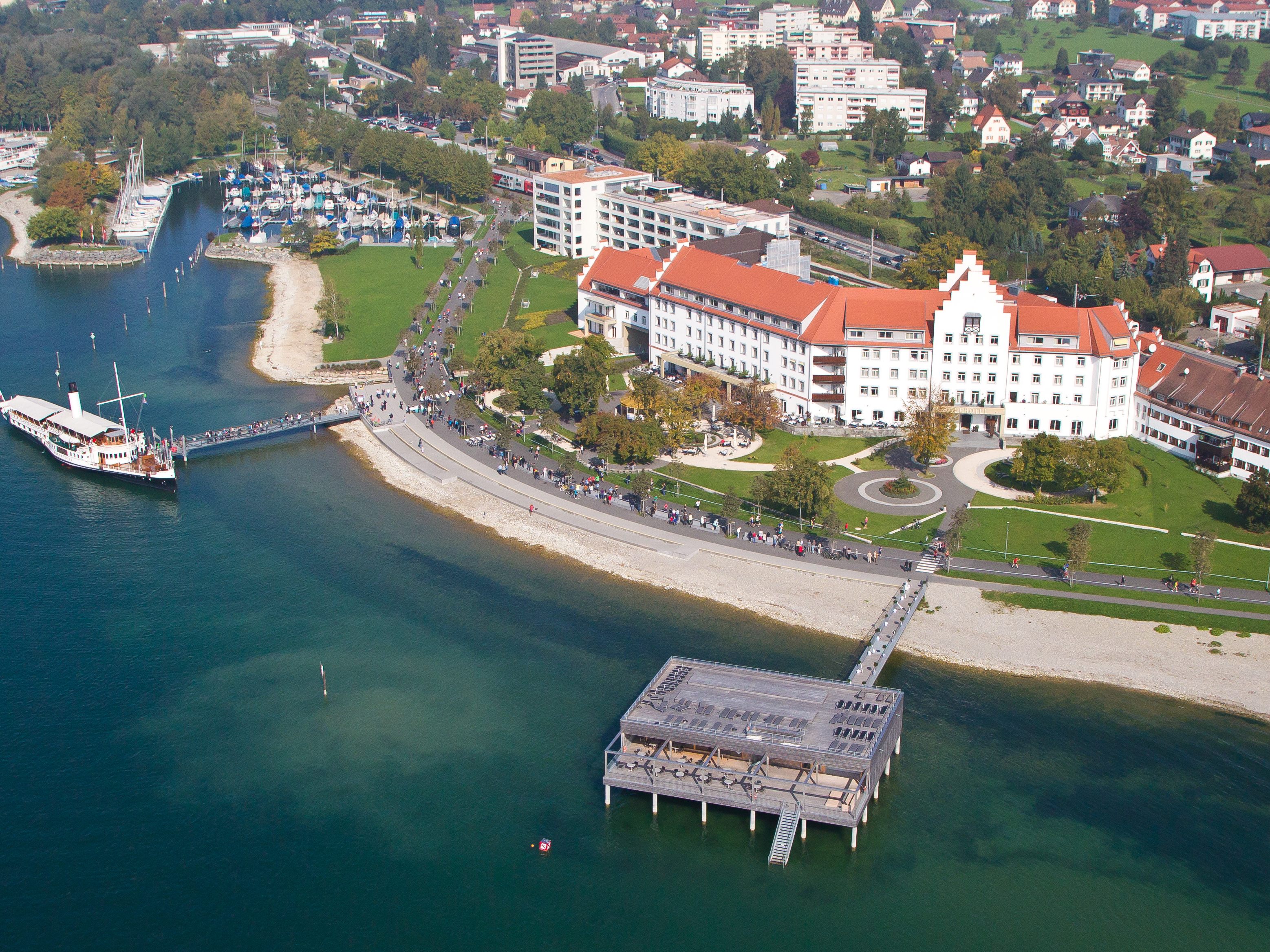 Das Seehotel Am Kaiserstrand. Das Seehotel Am Kaiserstrand.