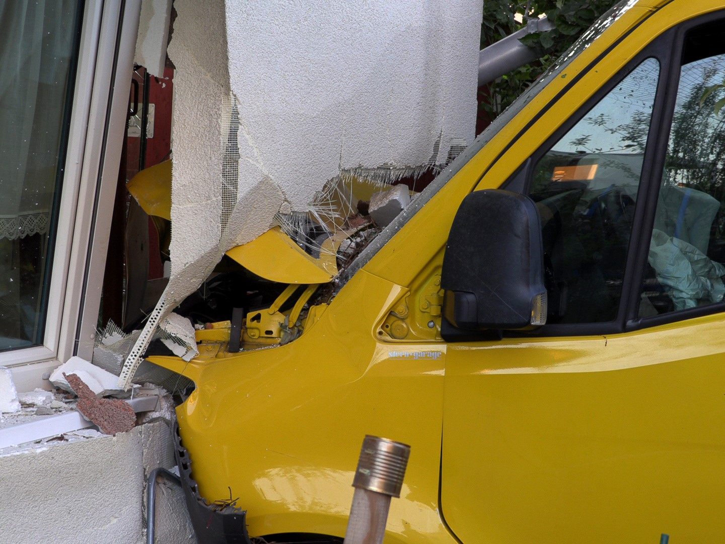 Am frühen Montagmorgen kam es zu einem Verkehrsunfall in Lustenau.