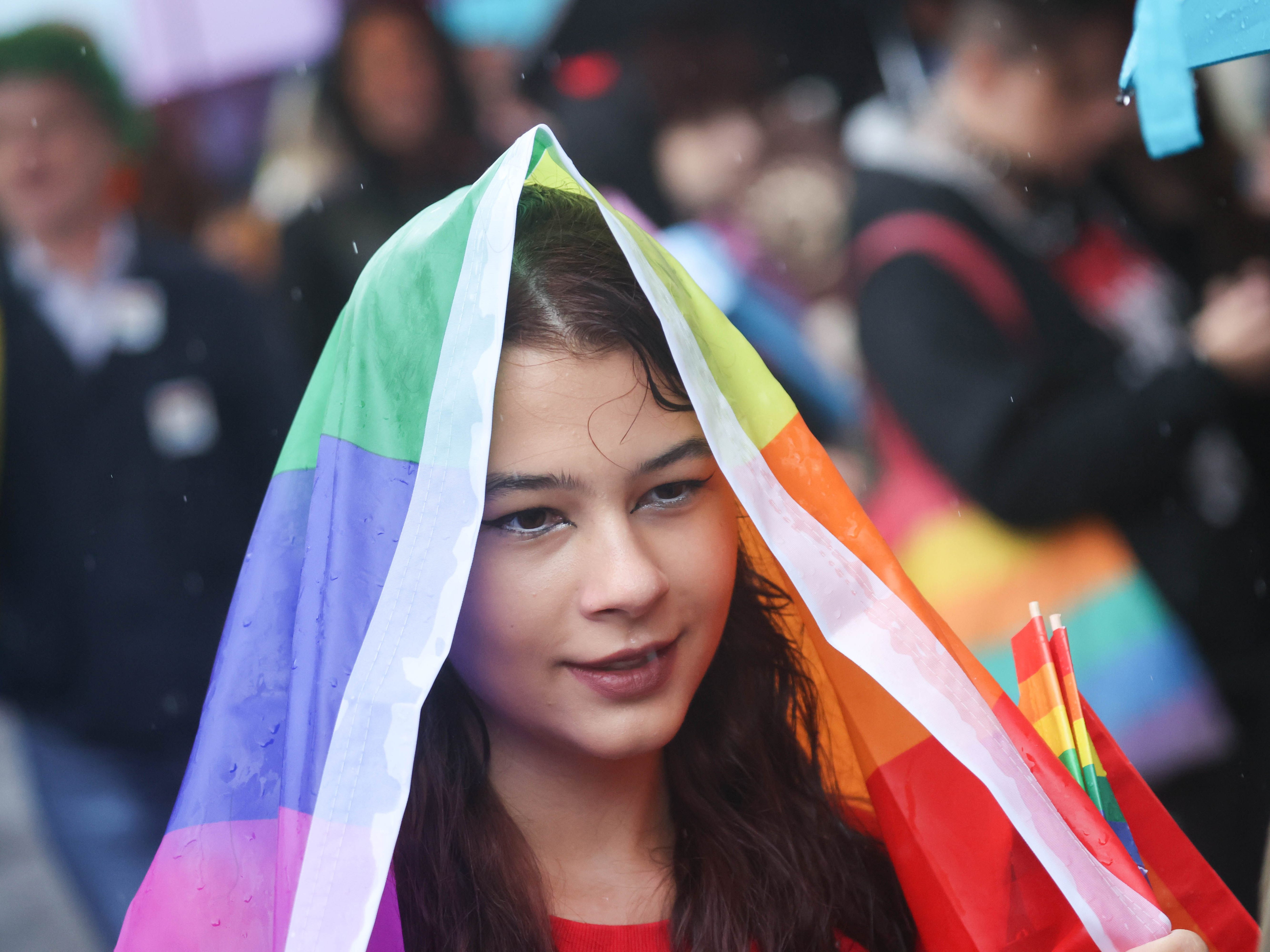 Eine CSD-Teilnehmerin