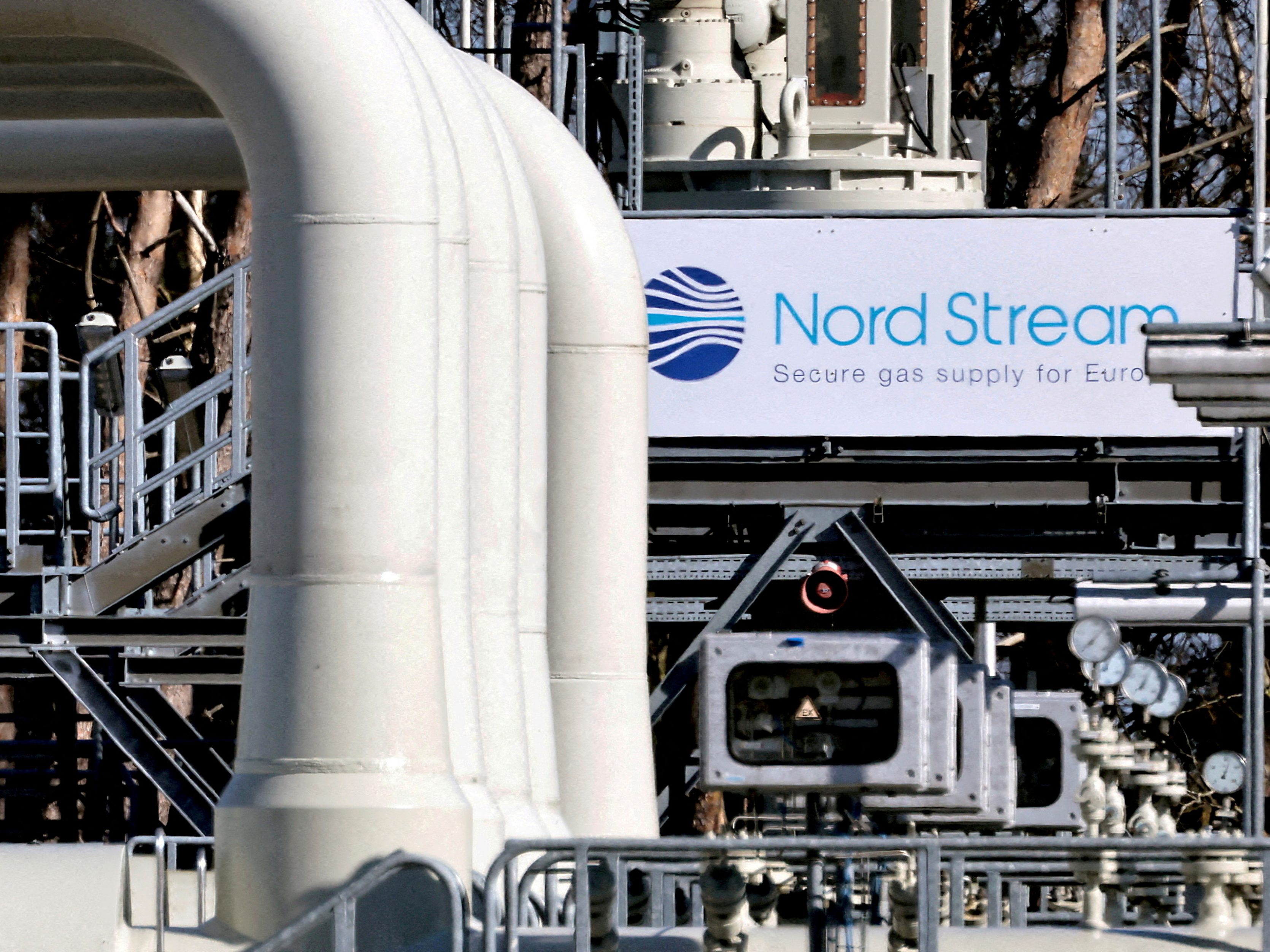 Steht wohl noch öfters still: Nord Stream.