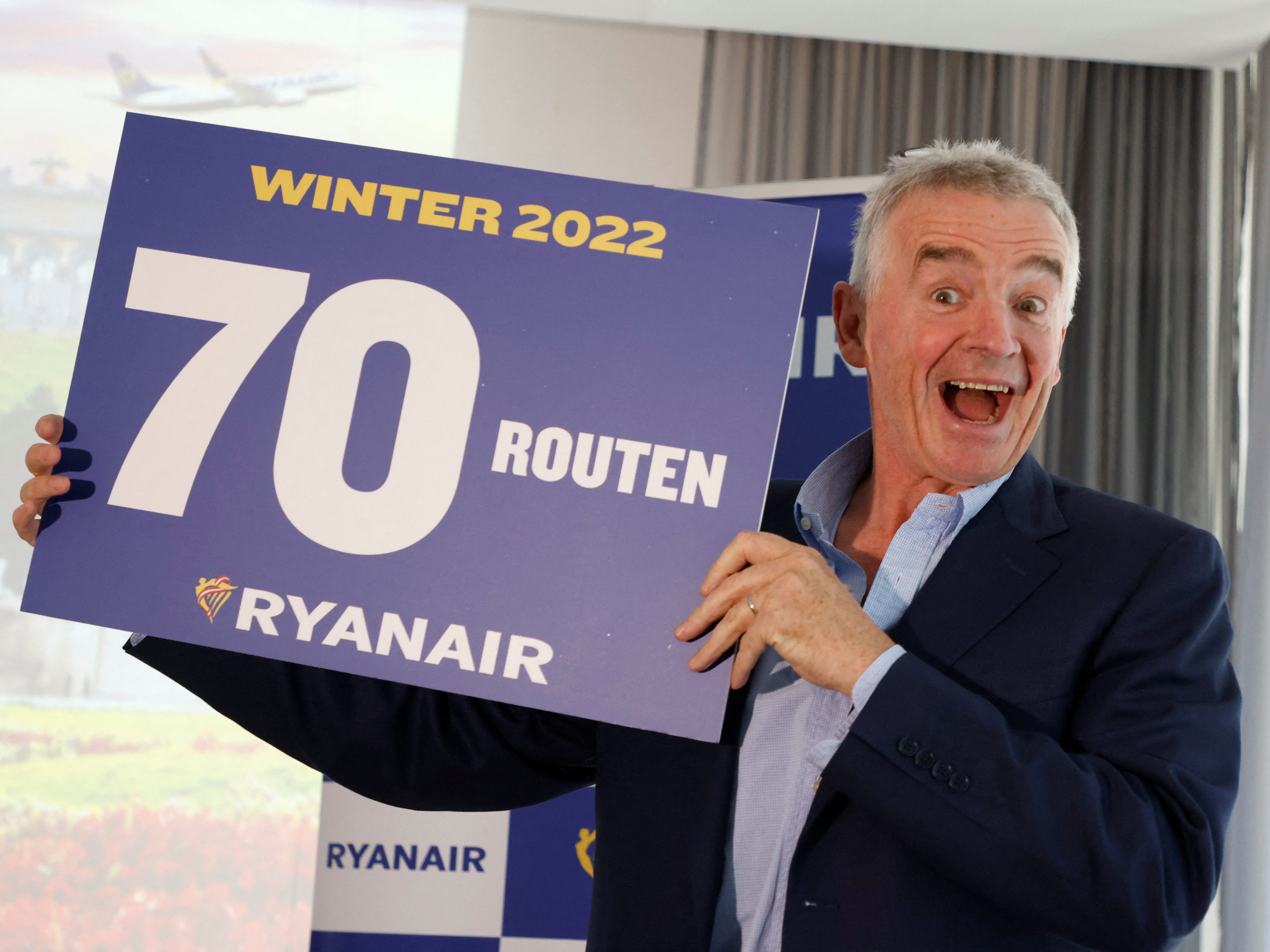 Ryanair baut Winterflugplan für Wien aus.
