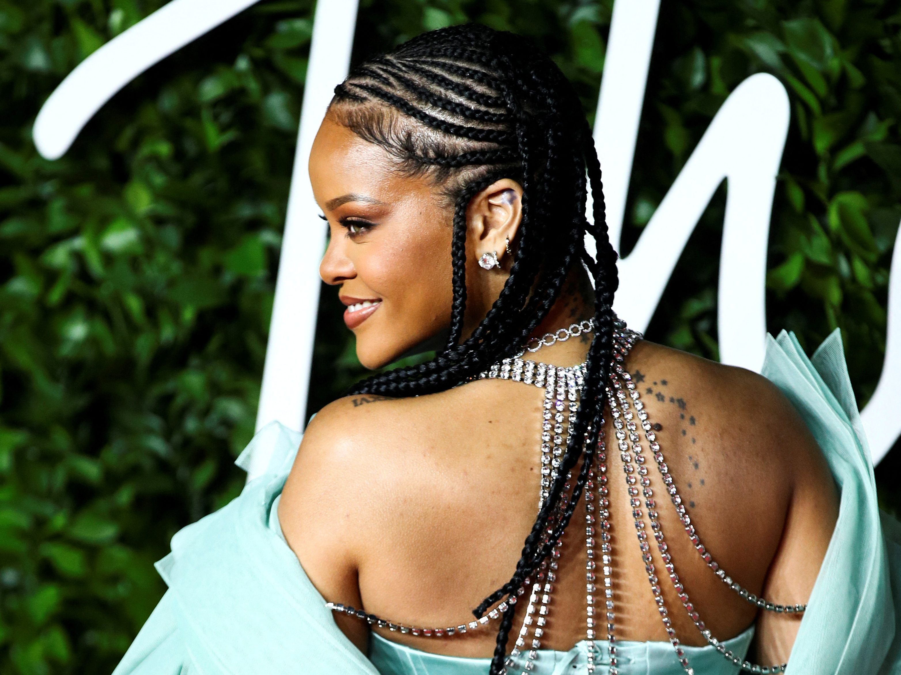US-Sängerin Rihanna tritt in der Halbzeitshow des Super Bowls 2023 auf. US-Sängerin Rihanna tritt in der Halbzeitshow des Super Bowls 2023 auf.