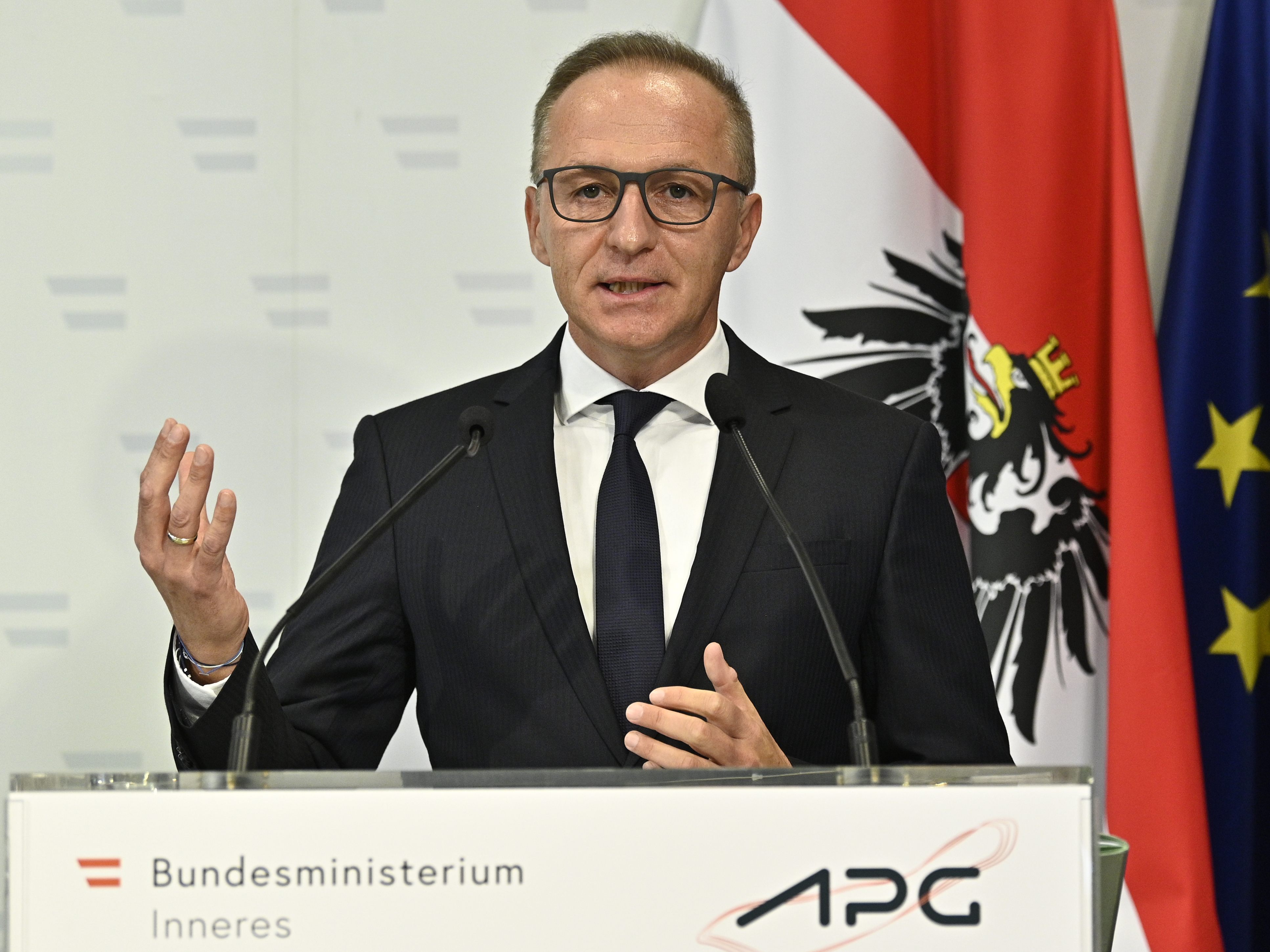 Laut Christiner werde der Winter eine große Herausforderung für ganz Europa was Strom und Gas betrifft. Laut Christiner werde der Winter eine große Herausforderung für ganz Europa was Strom und Gas betrifft.