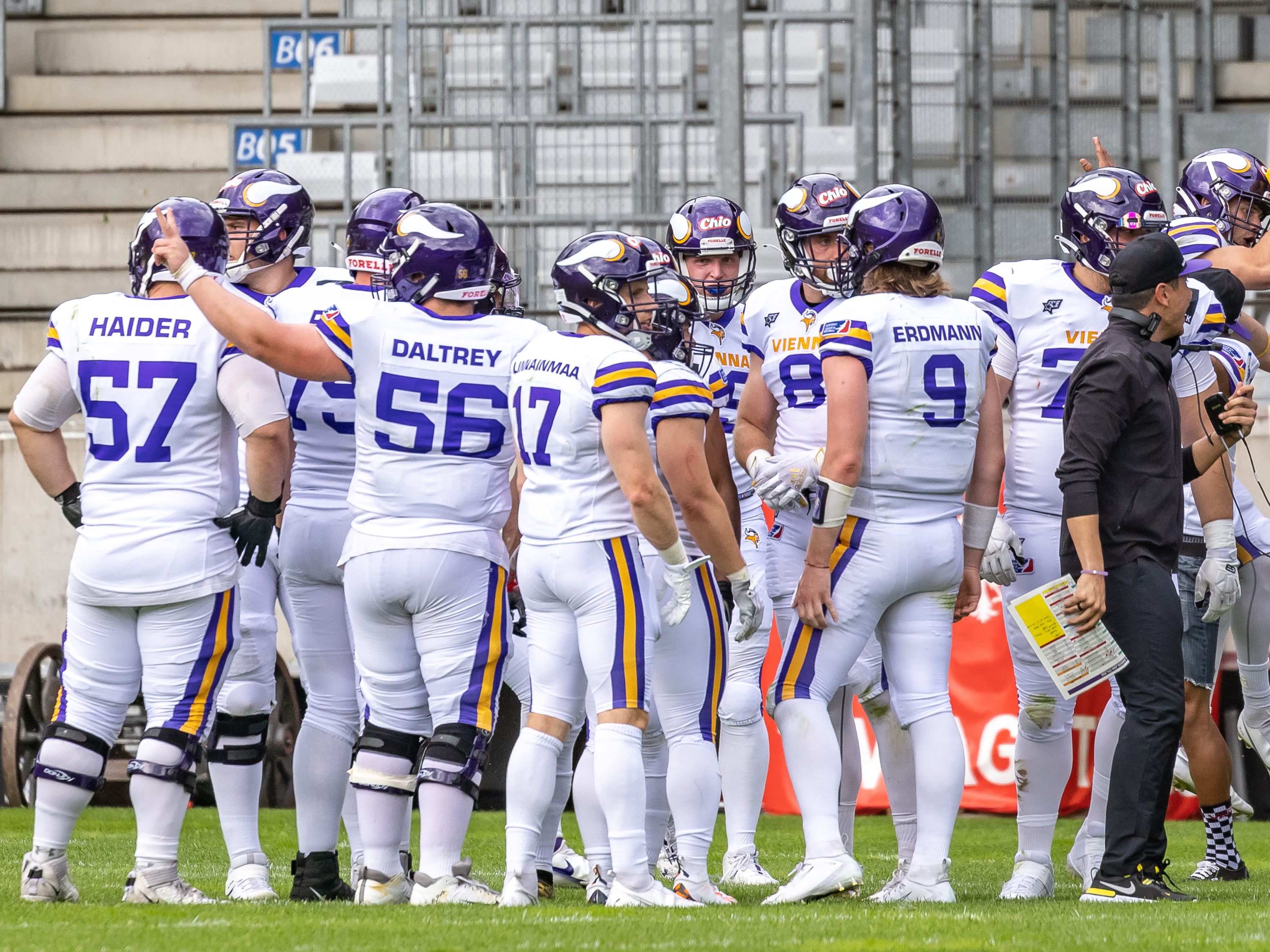 Vienna Vikings schaffen Aufstieg ins ELF-Finale. Vienna Vikings schaffen Aufstieg ins ELF-Finale.