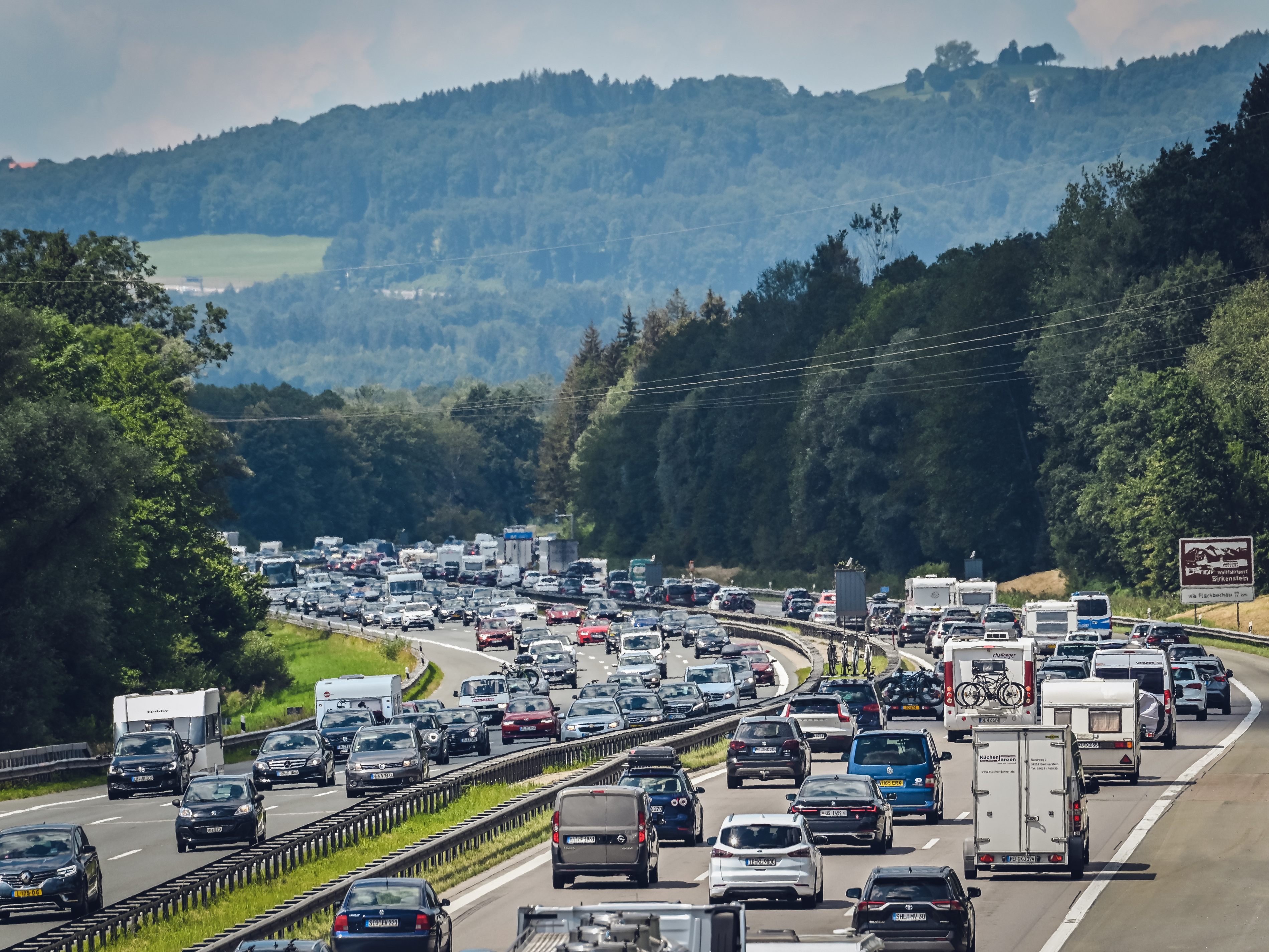 Am Wochenende werden zahlreiche Staus in Österreich erwartet. Am Wochenende werden zahlreiche Staus in Österreich erwartet.