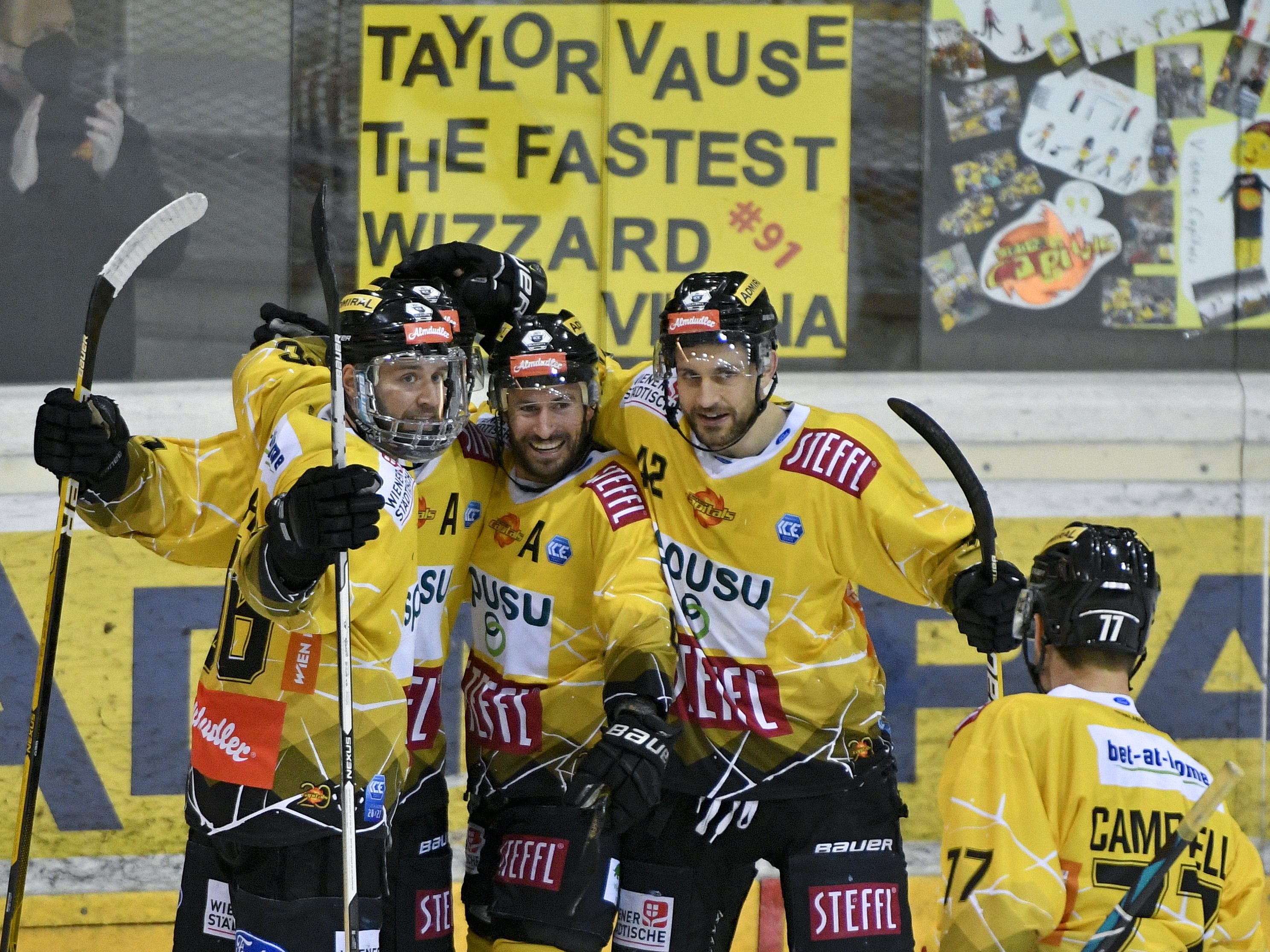 Die Vienna Caps fordern Titelverteidiger Salzburg.