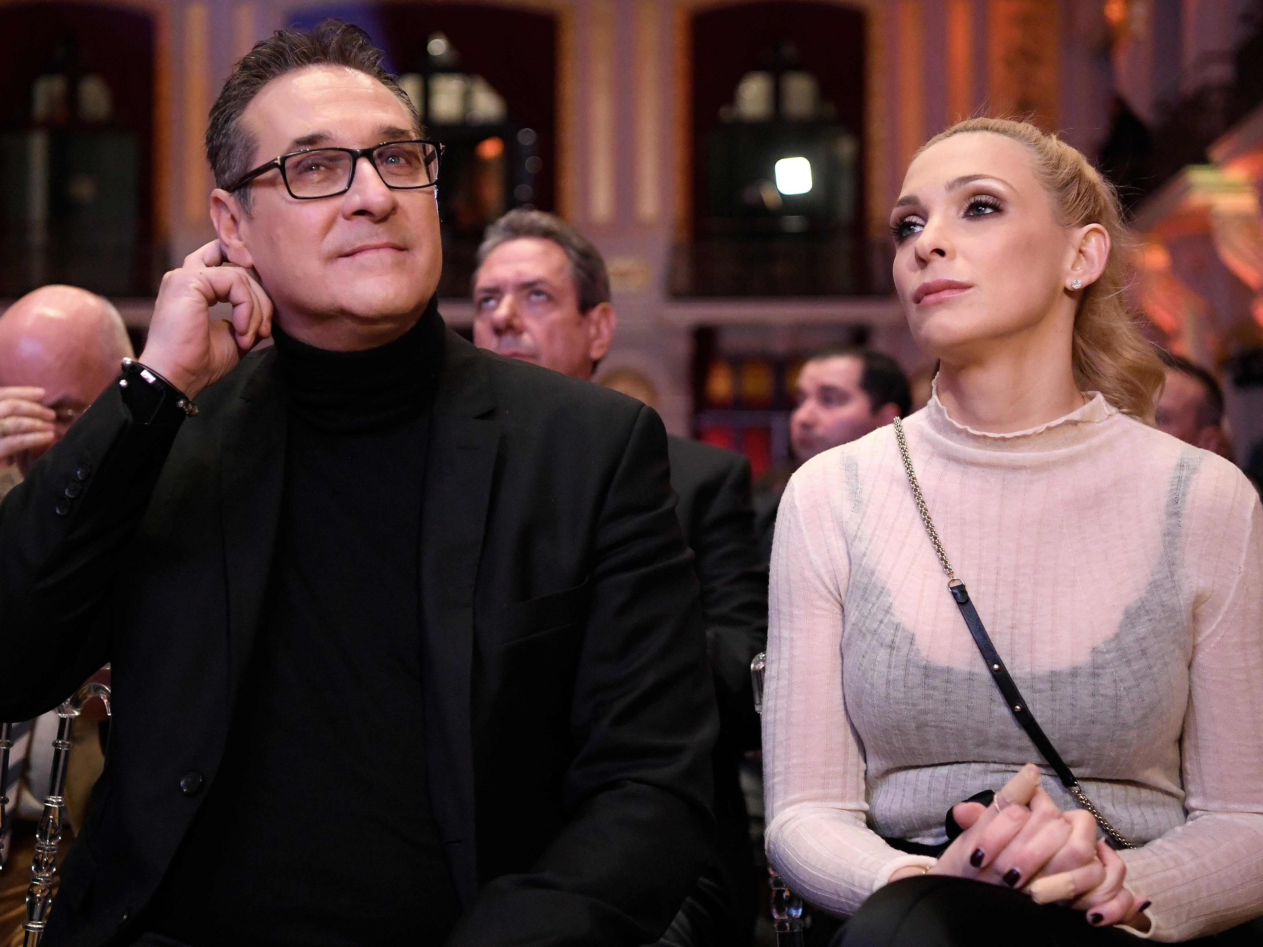 Ehepaar Strache steht vor der Scheidung. Ehepaar Strache steht vor der Scheidung.