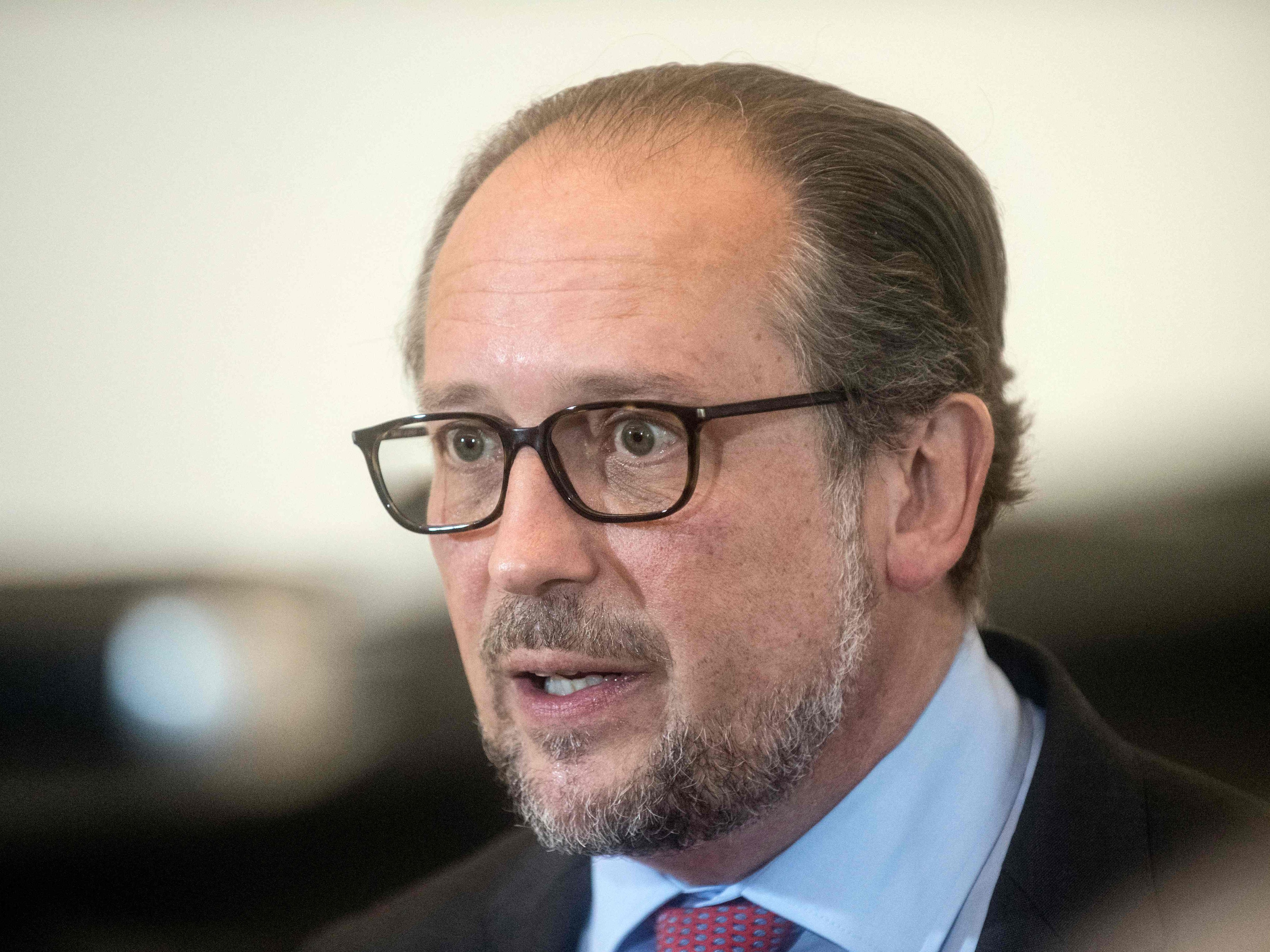 Außenminister Alexander Schallenberg (ÖVP) betonte bei der Auslandskulturtagung in Wien die Wichtigkeit von Kunst und Kultur in schwierigen Zeiten. Außenminister Alexander Schallenberg (ÖVP) betonte bei der Auslandskulturtagung in Wien die Wichtigkeit von Kunst und Kultur in schwierigen Zeiten.