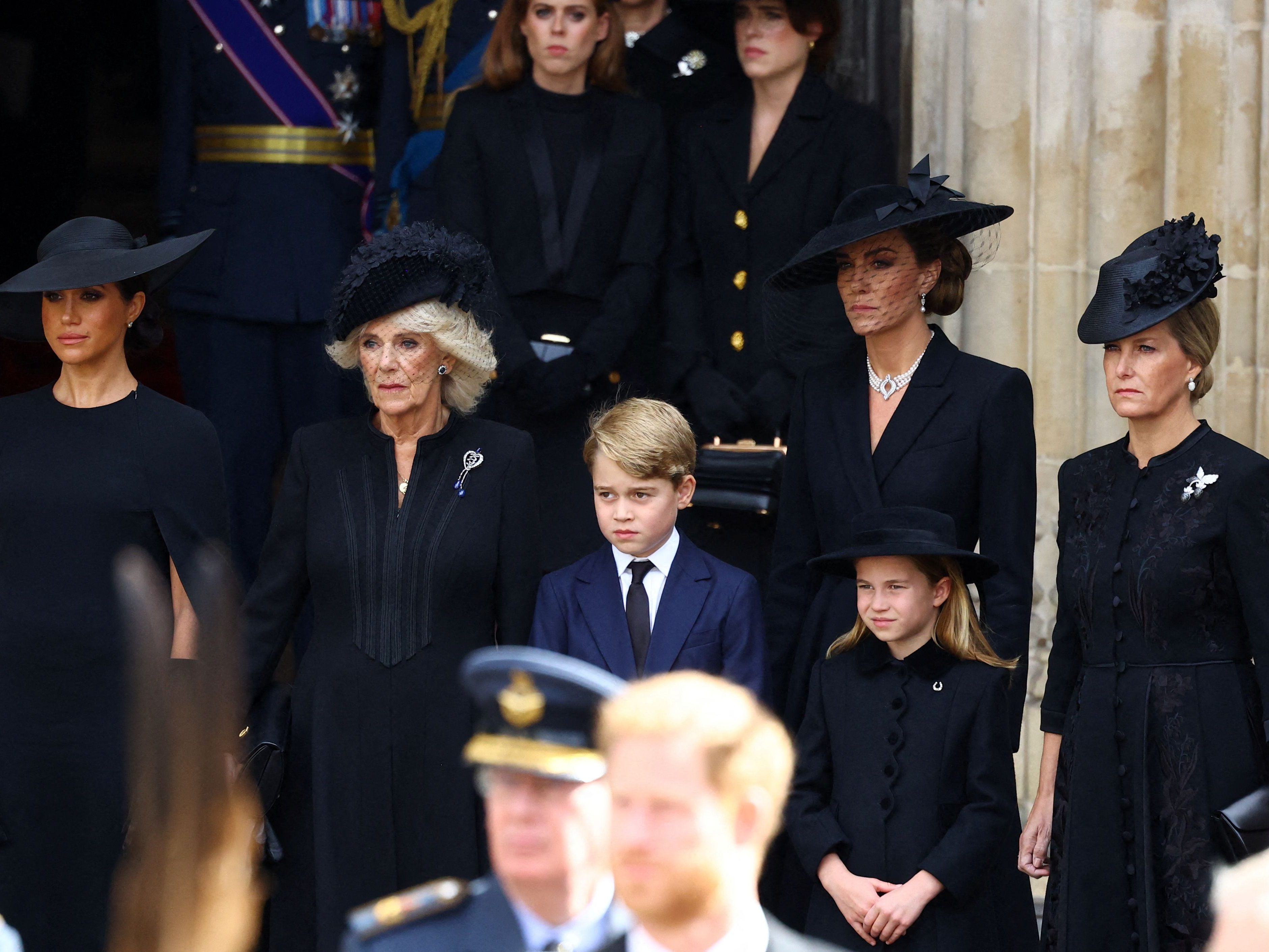 Urenkel der Queen rückten bei Trauerfeier ins Rampenlicht