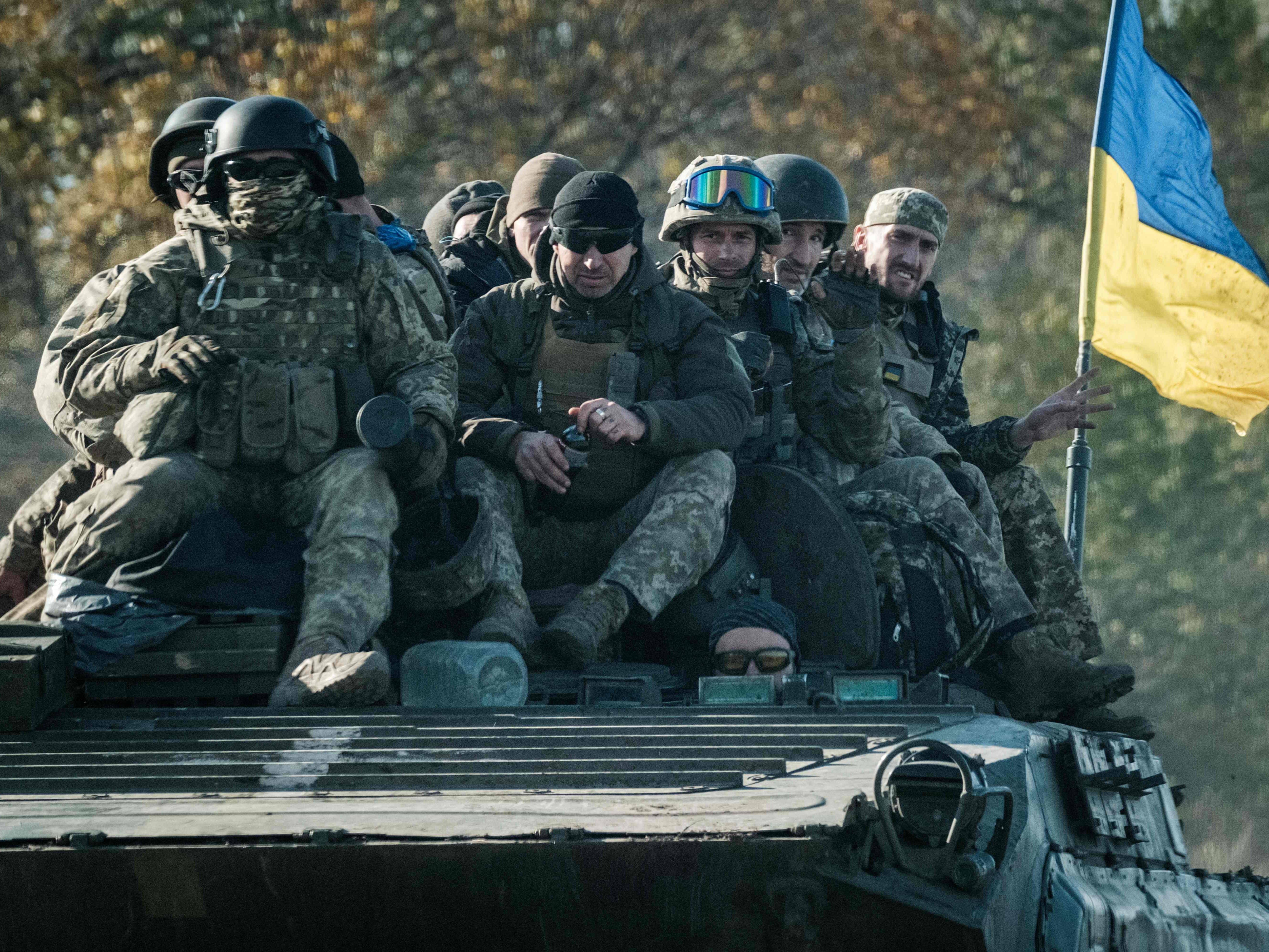 Jetzt kommen wir: Die Ukrainer wollen besetzte Gebiete zurückholen.