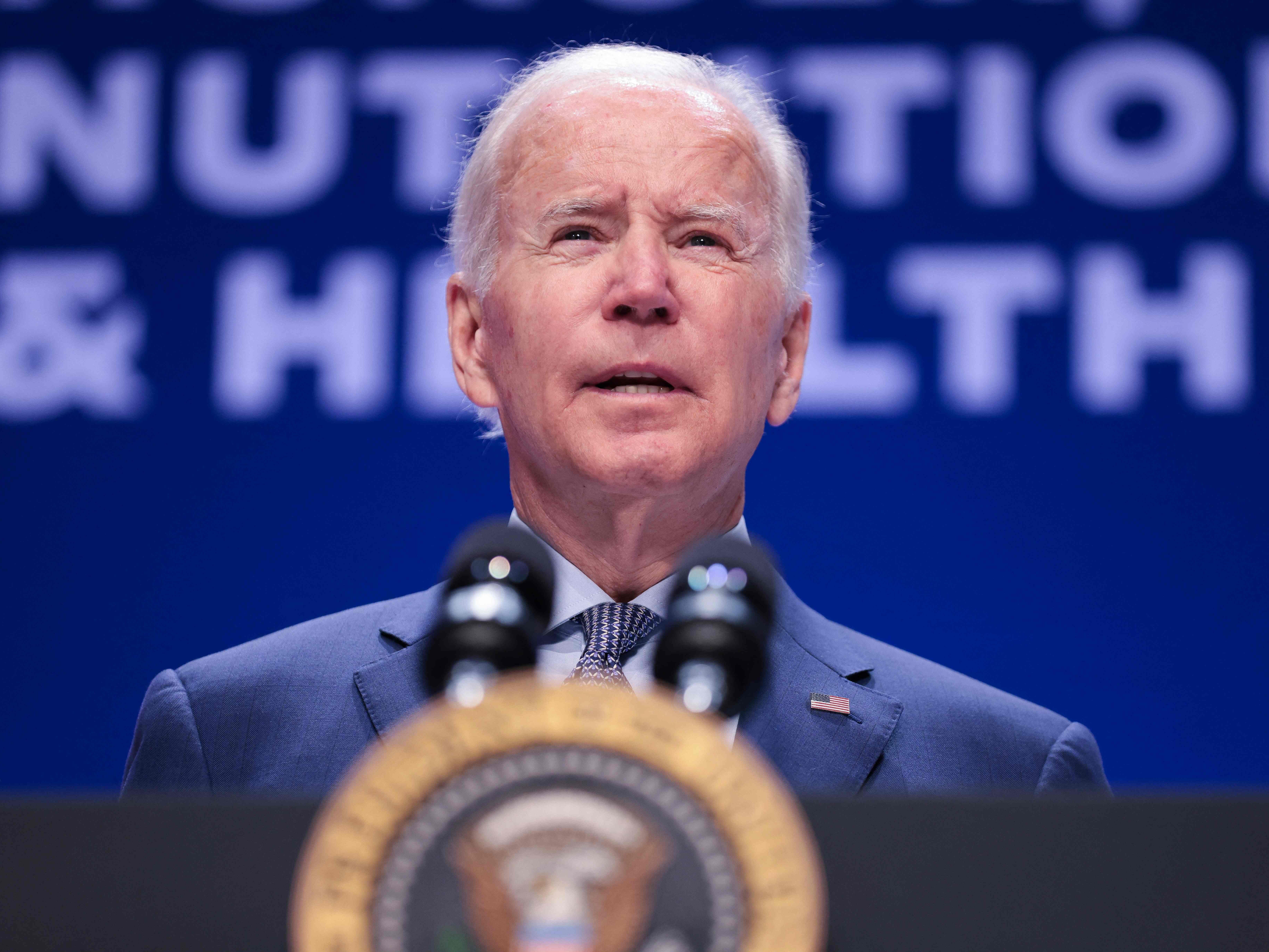 US-Präsident Joe Biden leistete sich einen bösen Patzer. US-Präsident Joe Biden leistete sich einen bösen Patzer.