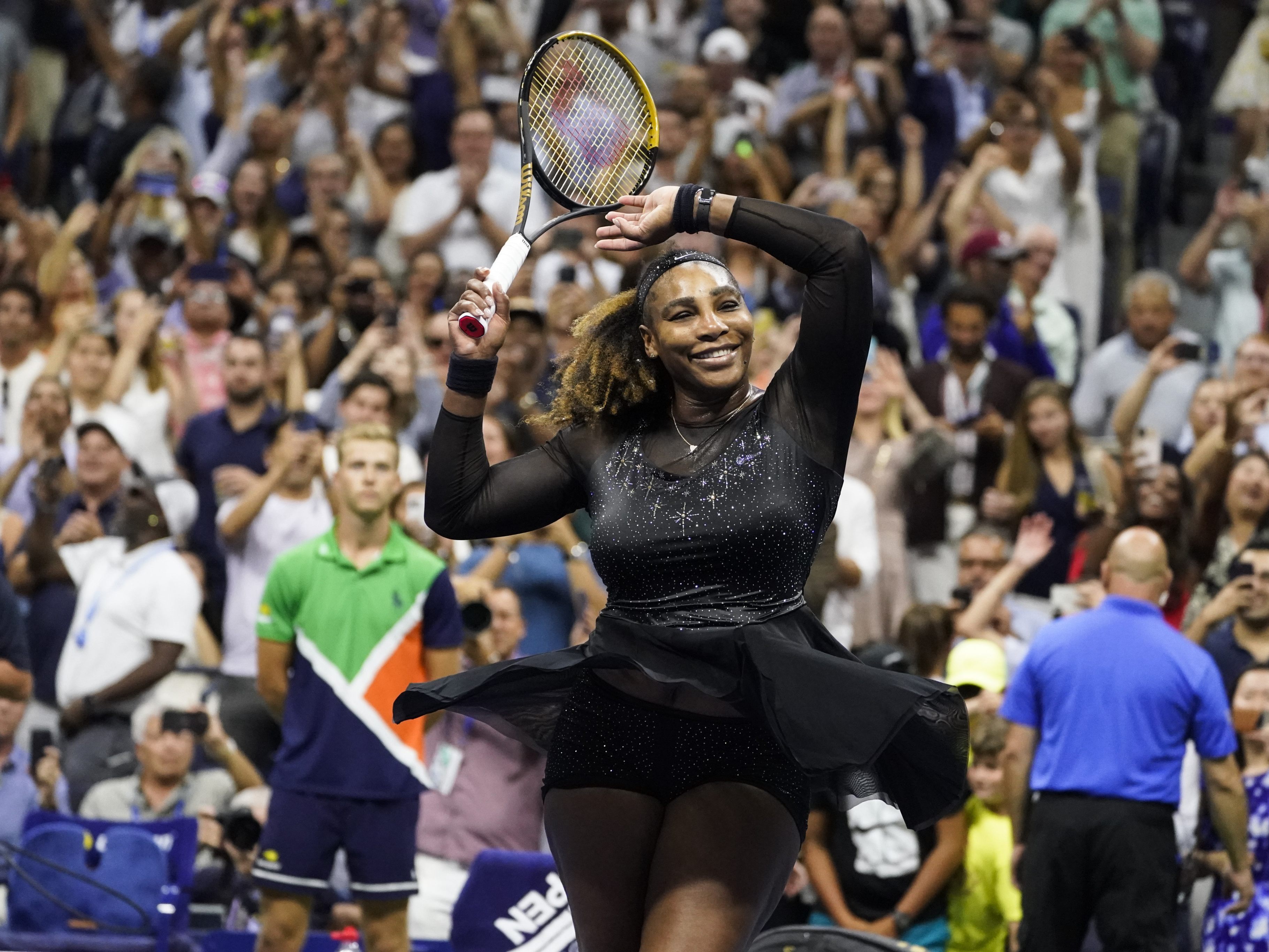 Serena Williams überrascht in ihrem letzten Turnier
